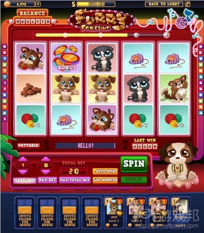 Pet Vegas from socialgamesobserver.com