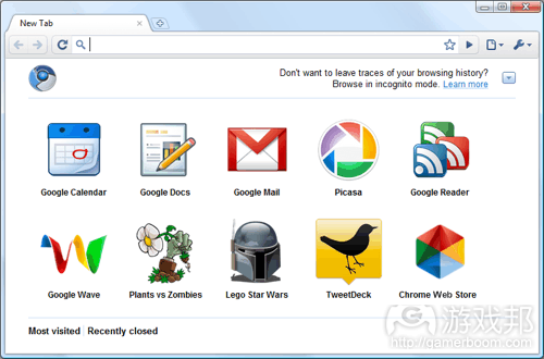 Chrome Web Store from blogoscoped.com