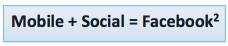 移动+社交=Facebook的平方