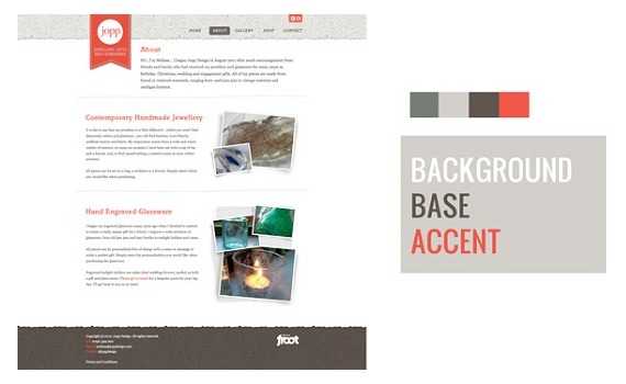 Background, Base and Accent Colors