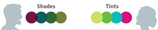 Shades vs. Tints