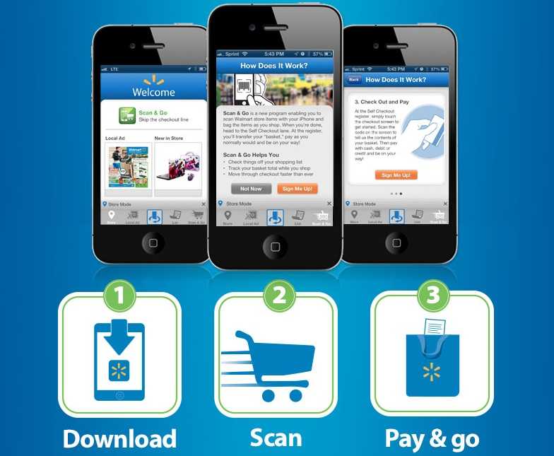 Walmart mobile site