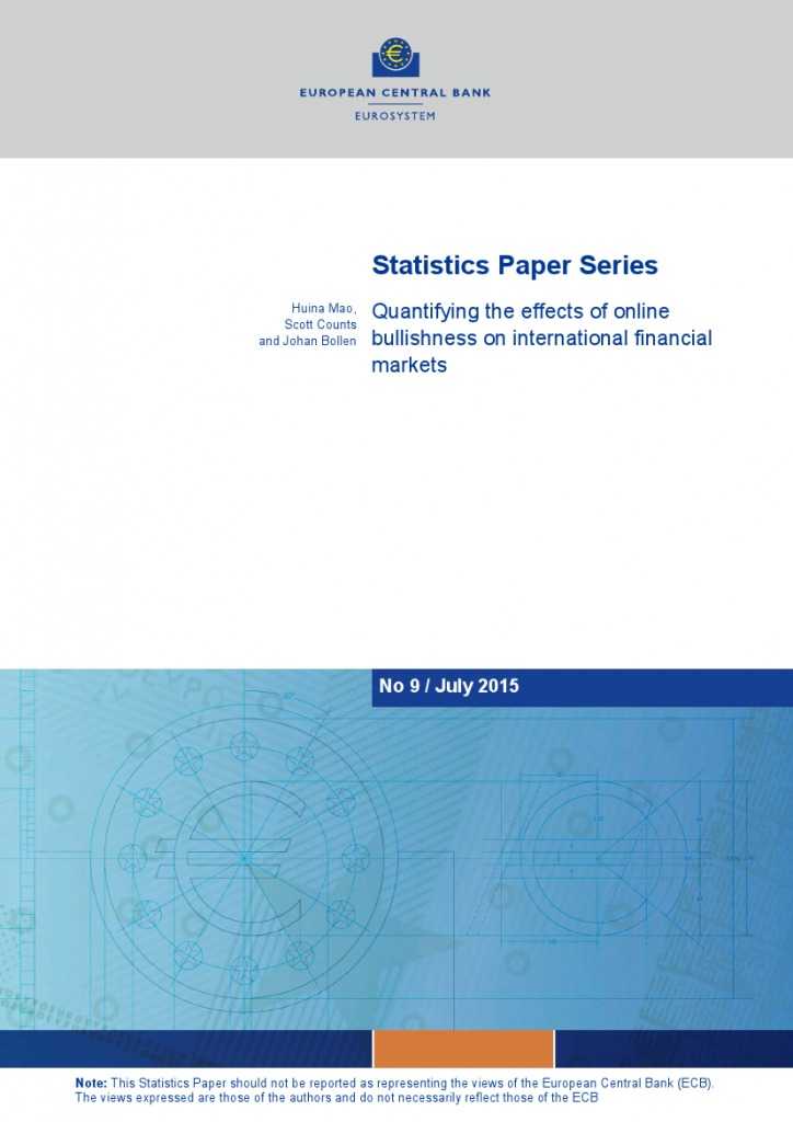 欧央行发现Twitter可预测股市_000001