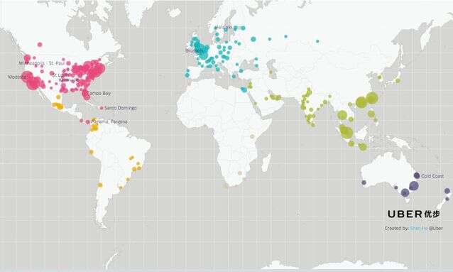 优步:2016年春节出境游出行报告 | 199IT互联网