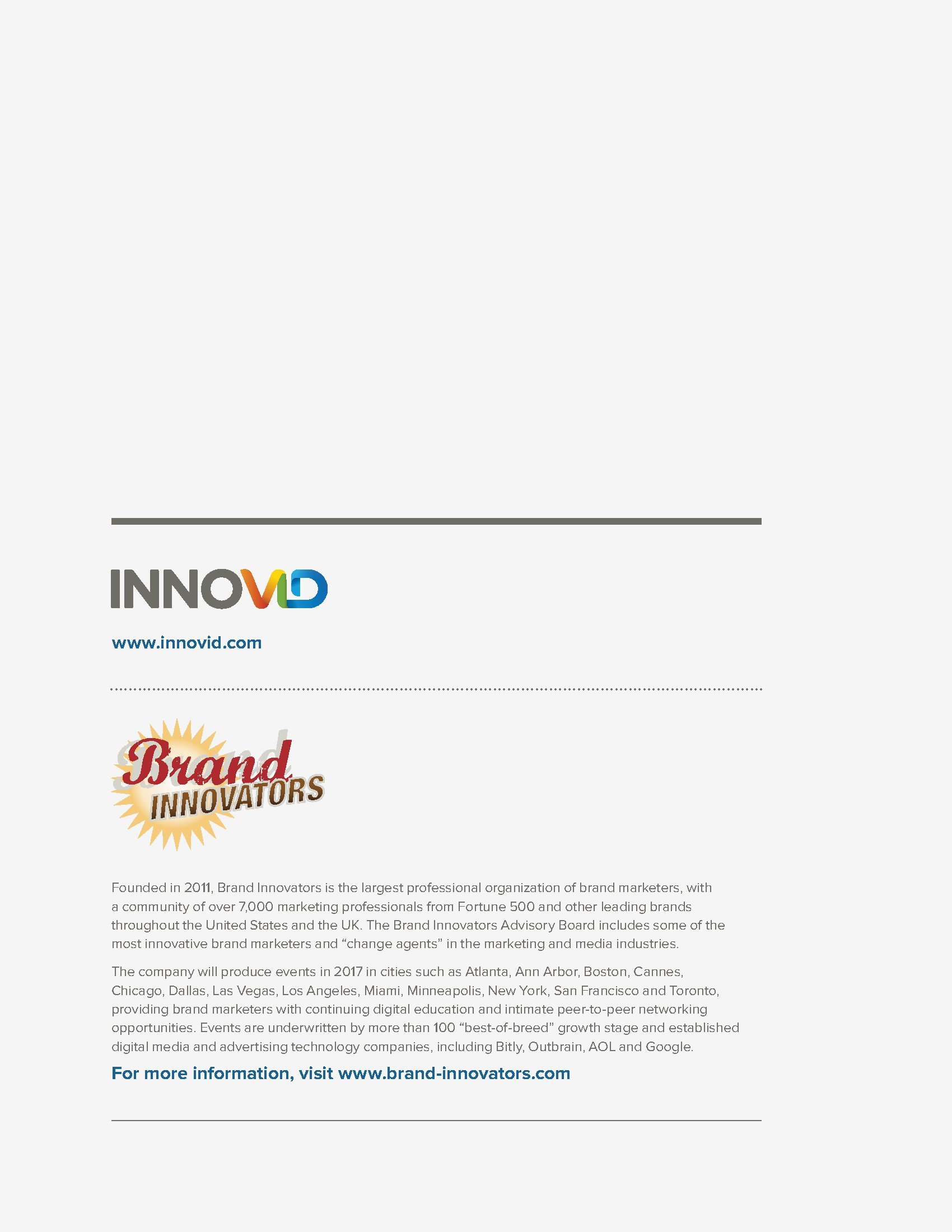 Innovid:2018年品牌营销人员视频战略报告