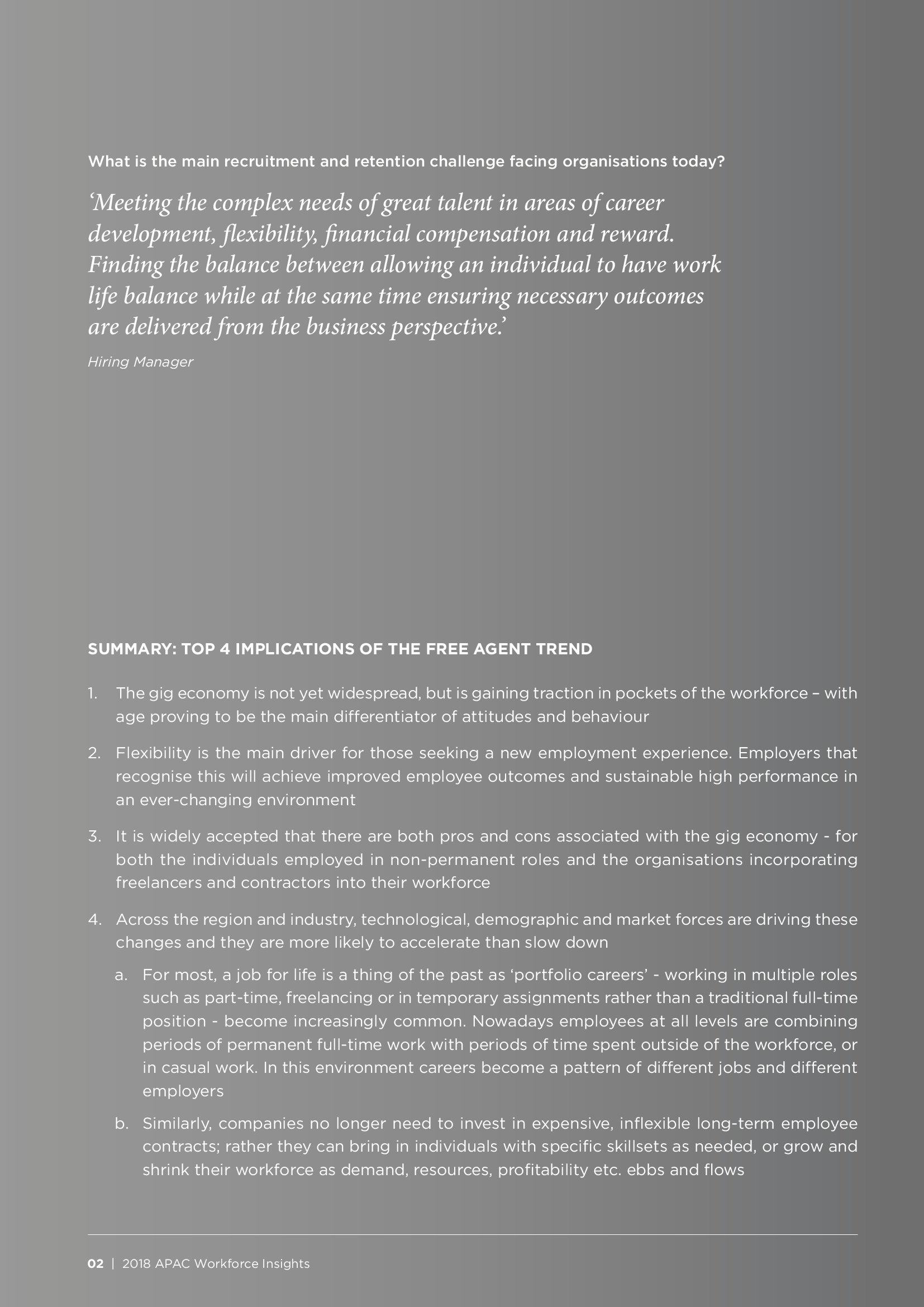 PERSOLKELLY:2018年亚太地区职场洞察报告