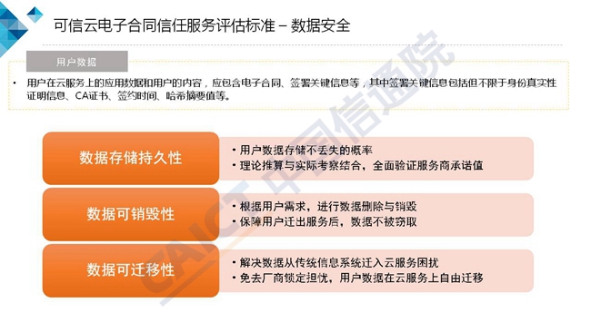 中国信通院：2018可信云电子合同信任服务标准及调查报告