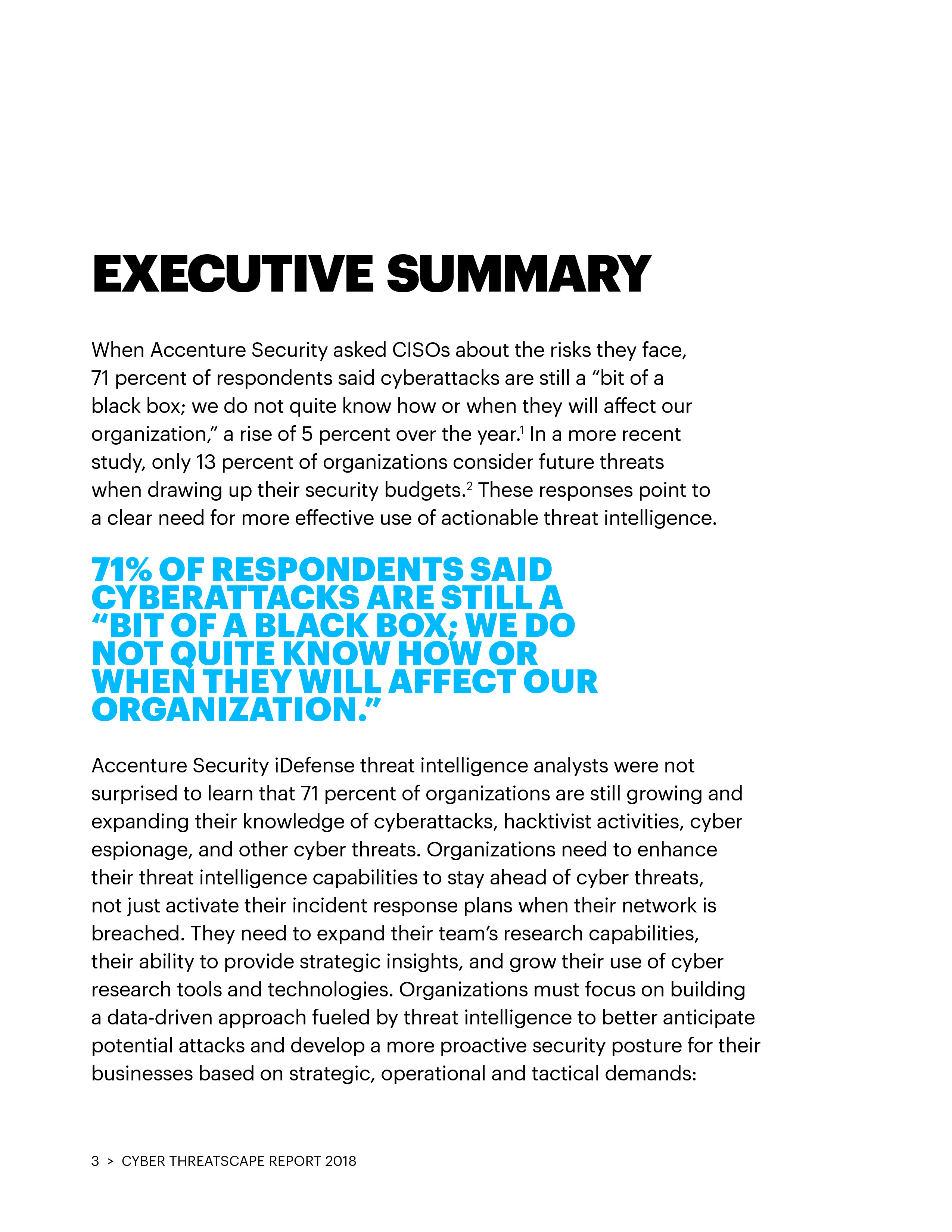 埃森哲：2018年网络威胁报告