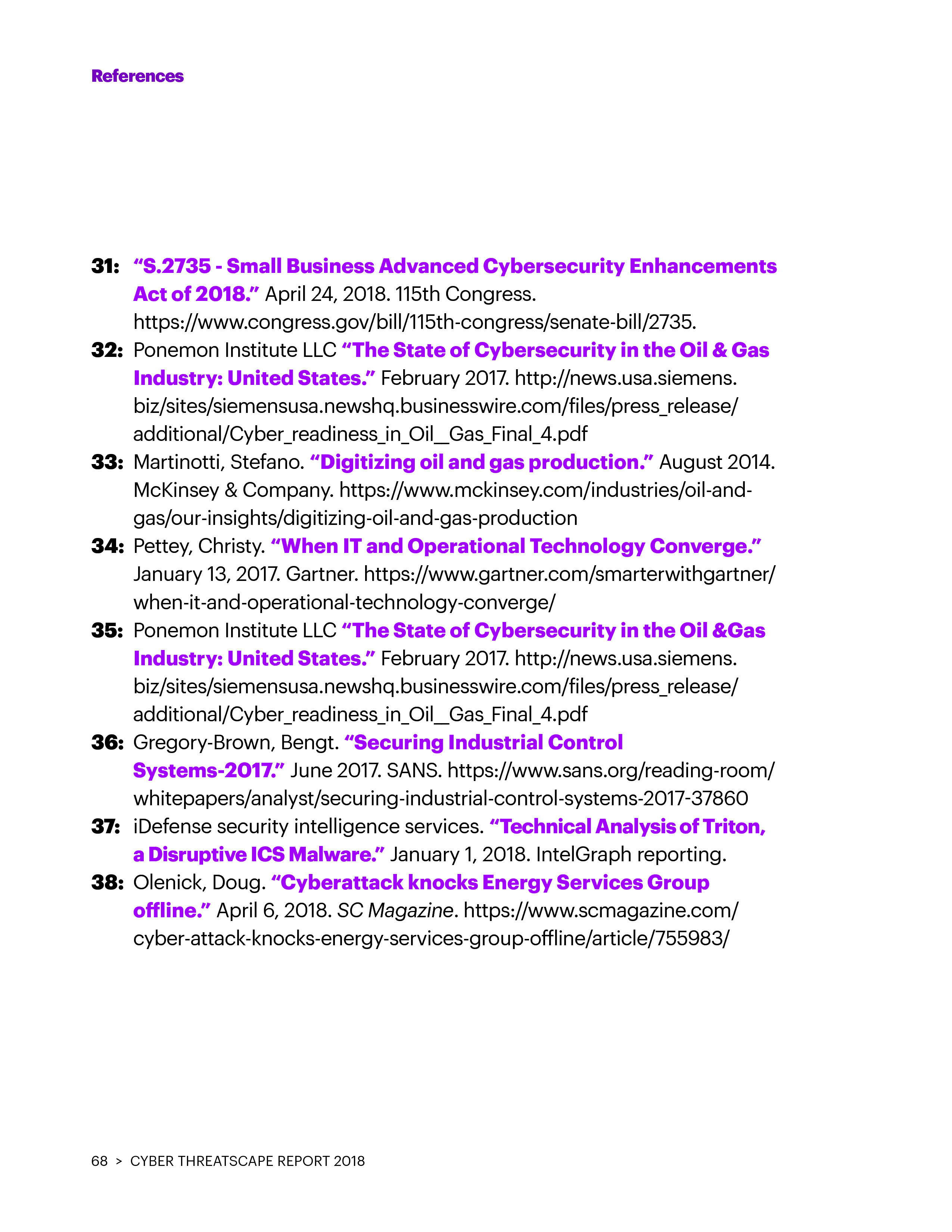 埃森哲：2018年网络威胁报告