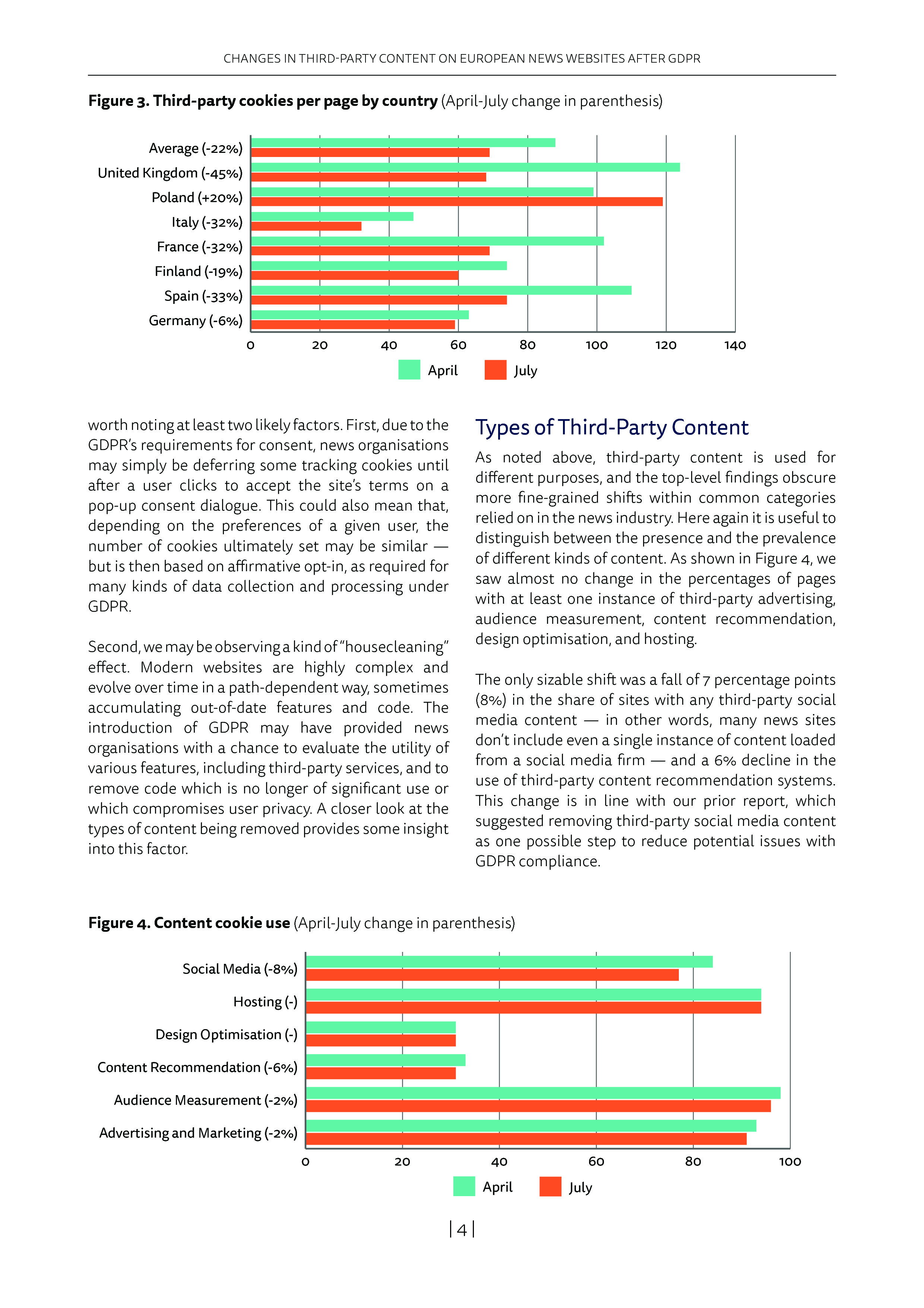 RISJ:GDPR实施后欧洲新闻网站第三方cookie下降22%