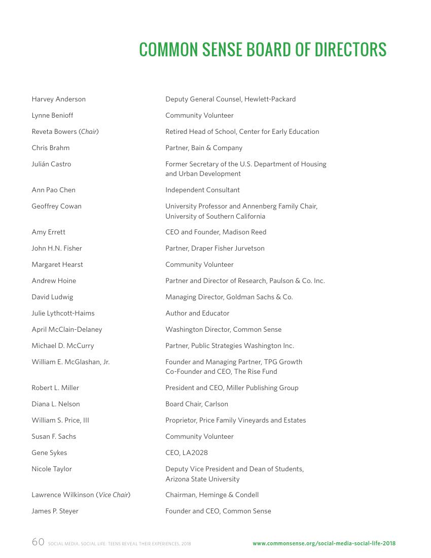 Common Sense:2018年美国社交媒体青少年用户研究报告