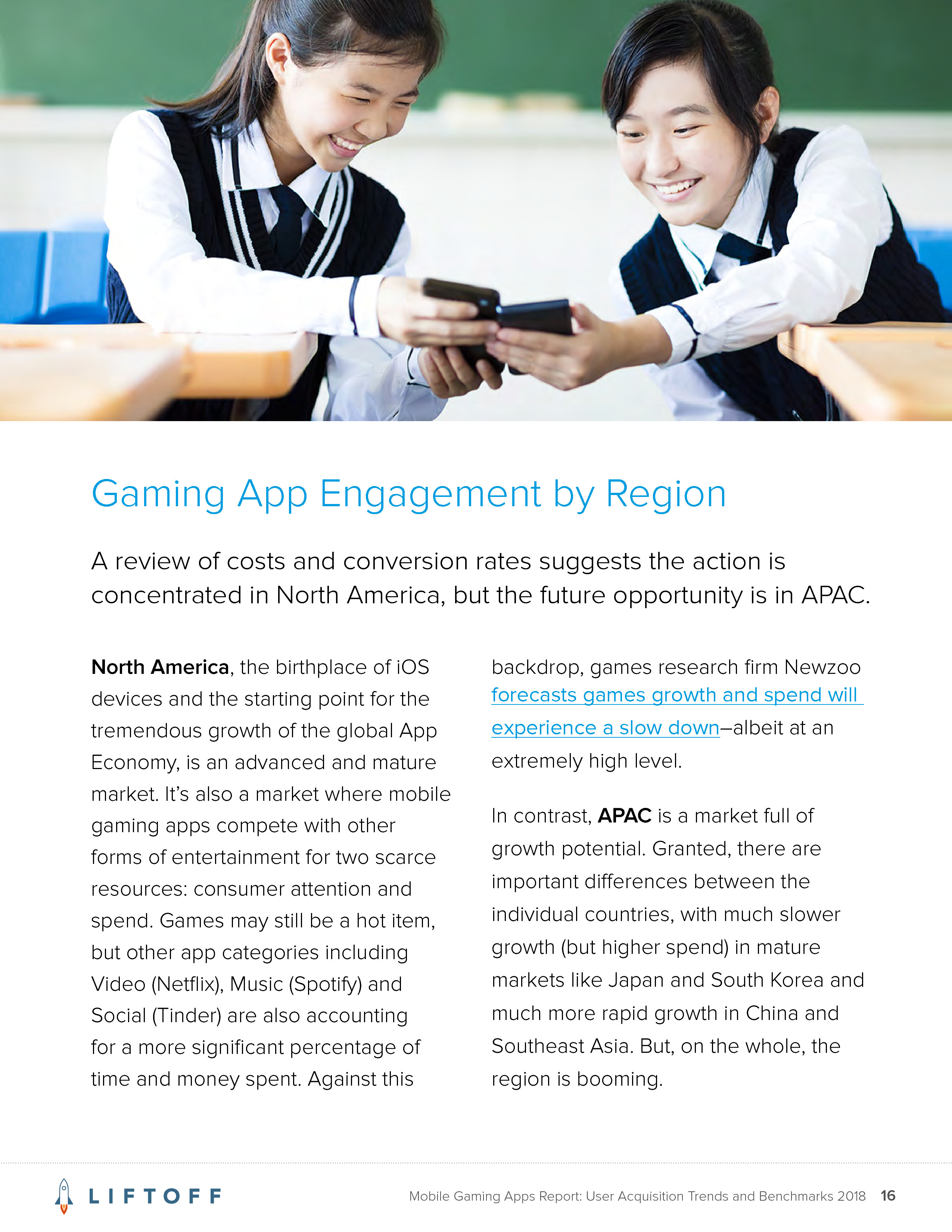 Liftoff:2018年手机游戏应用报告