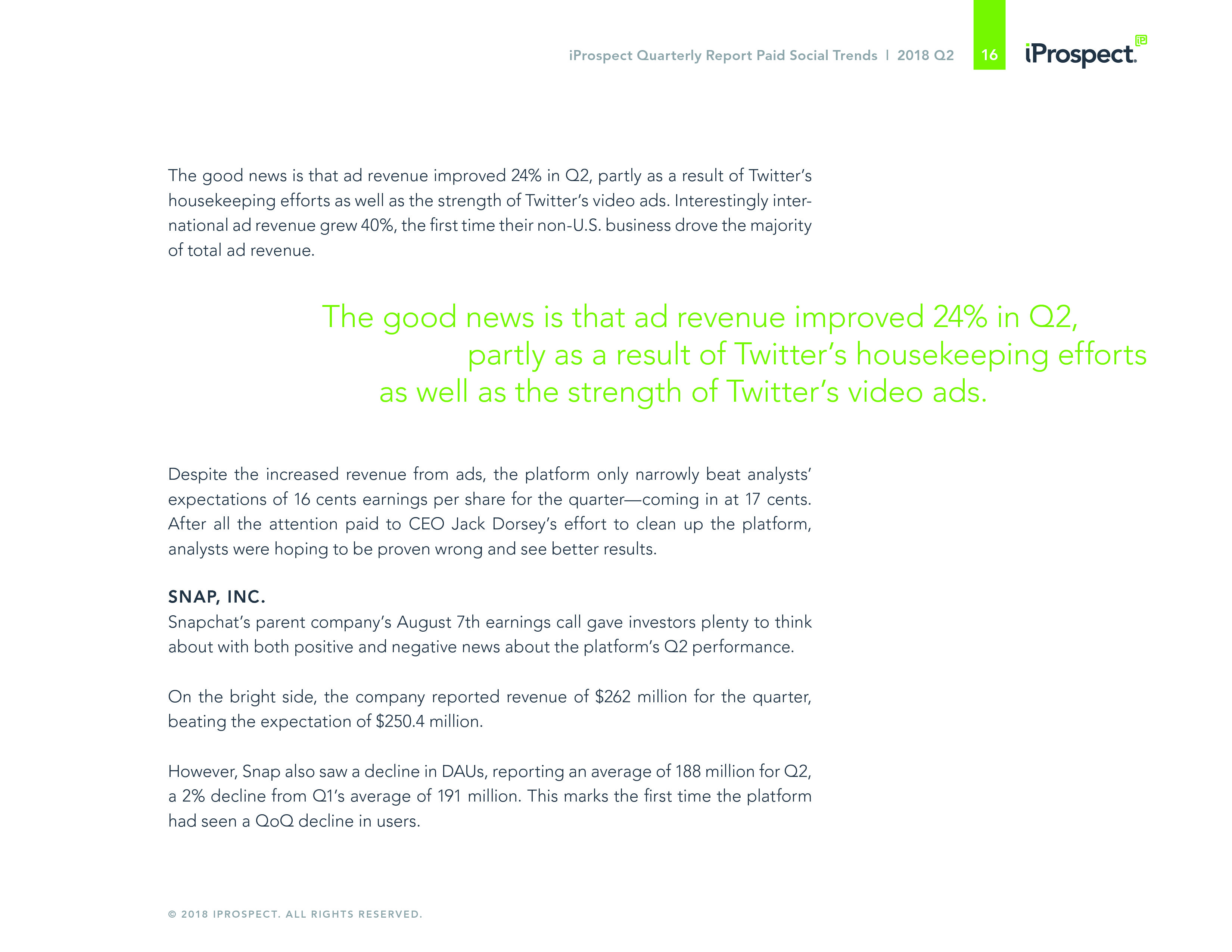 iProspect：2018年Q2社交媒体付费广告趋势报告