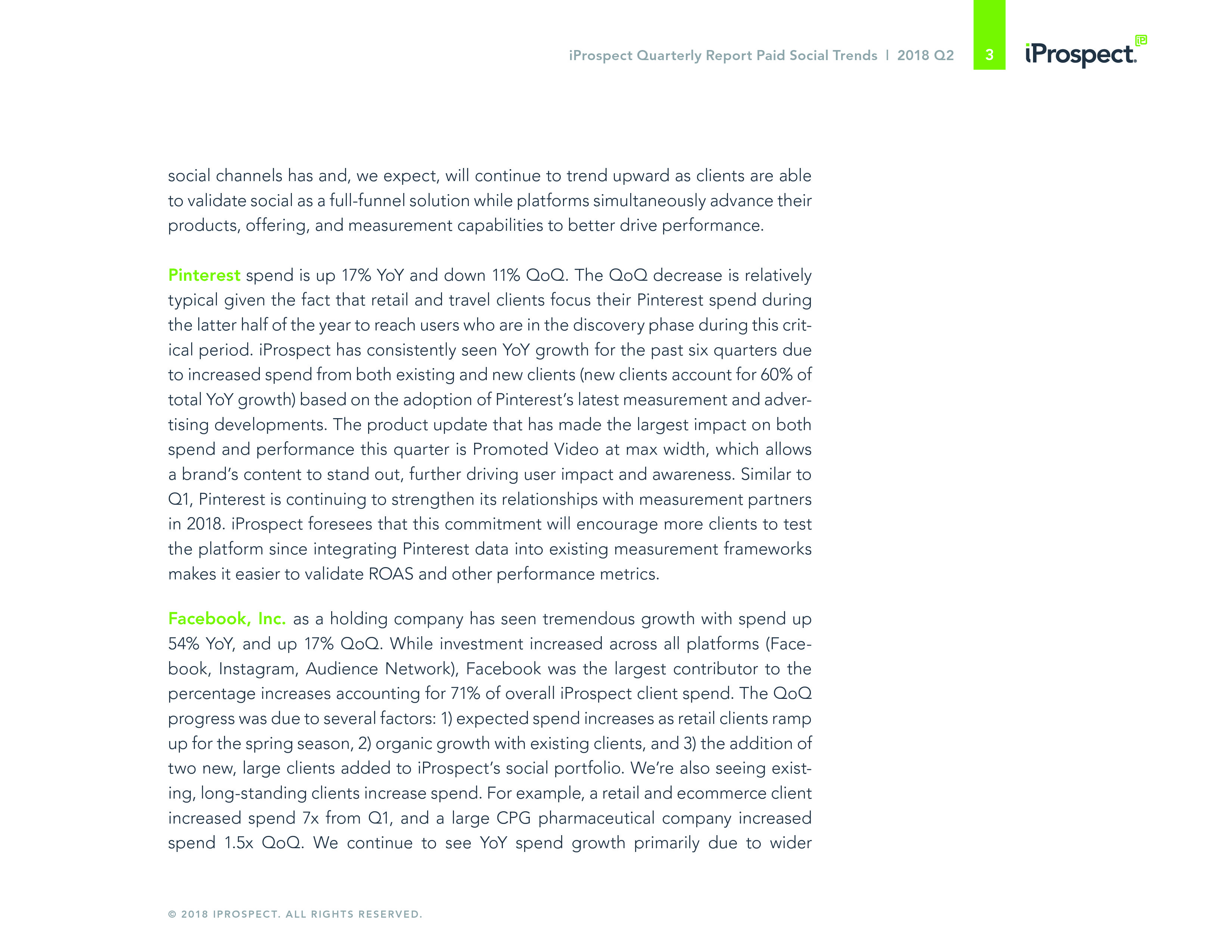 iProspect：2018年Q2社交媒体付费广告趋势报告