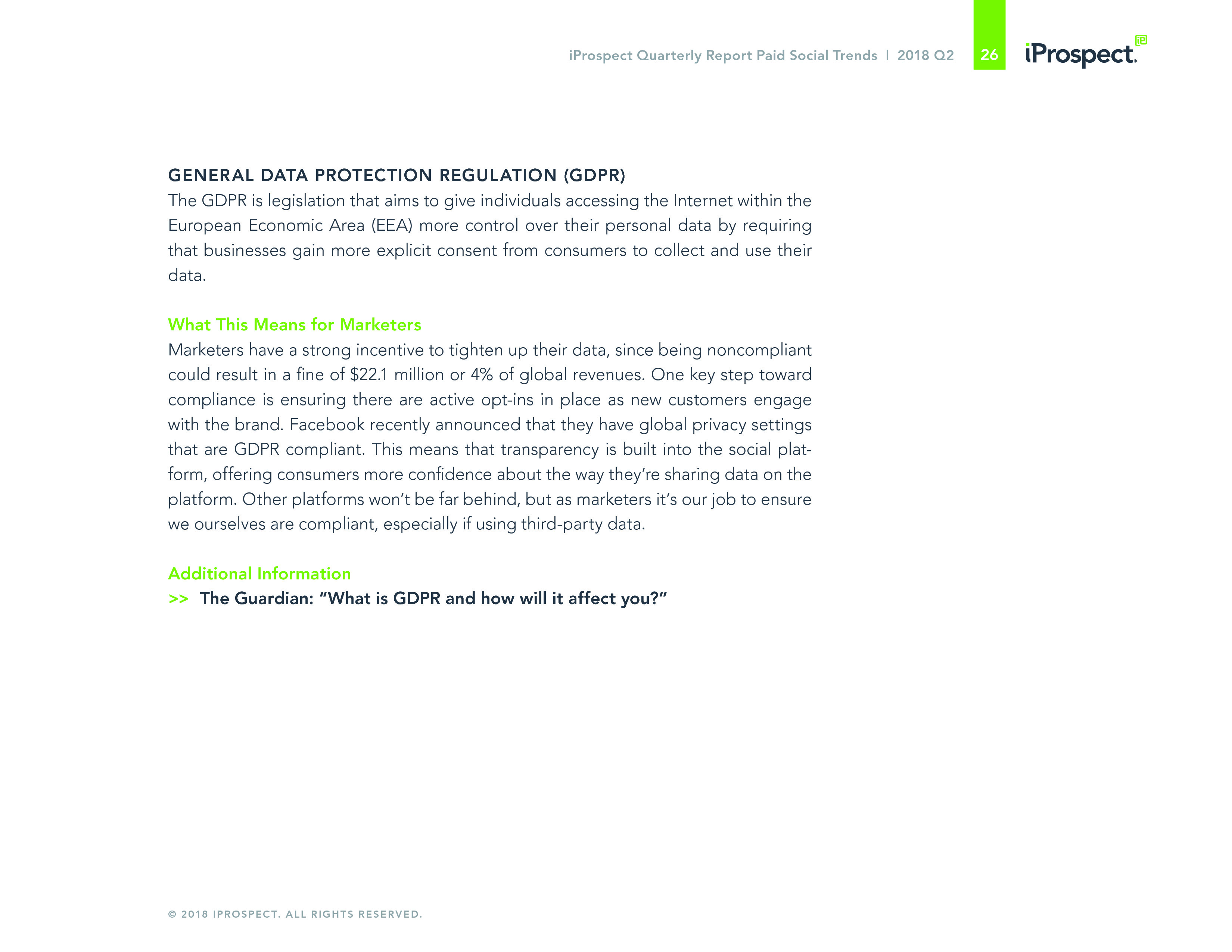 iProspect：2018年Q2社交媒体付费广告趋势报告