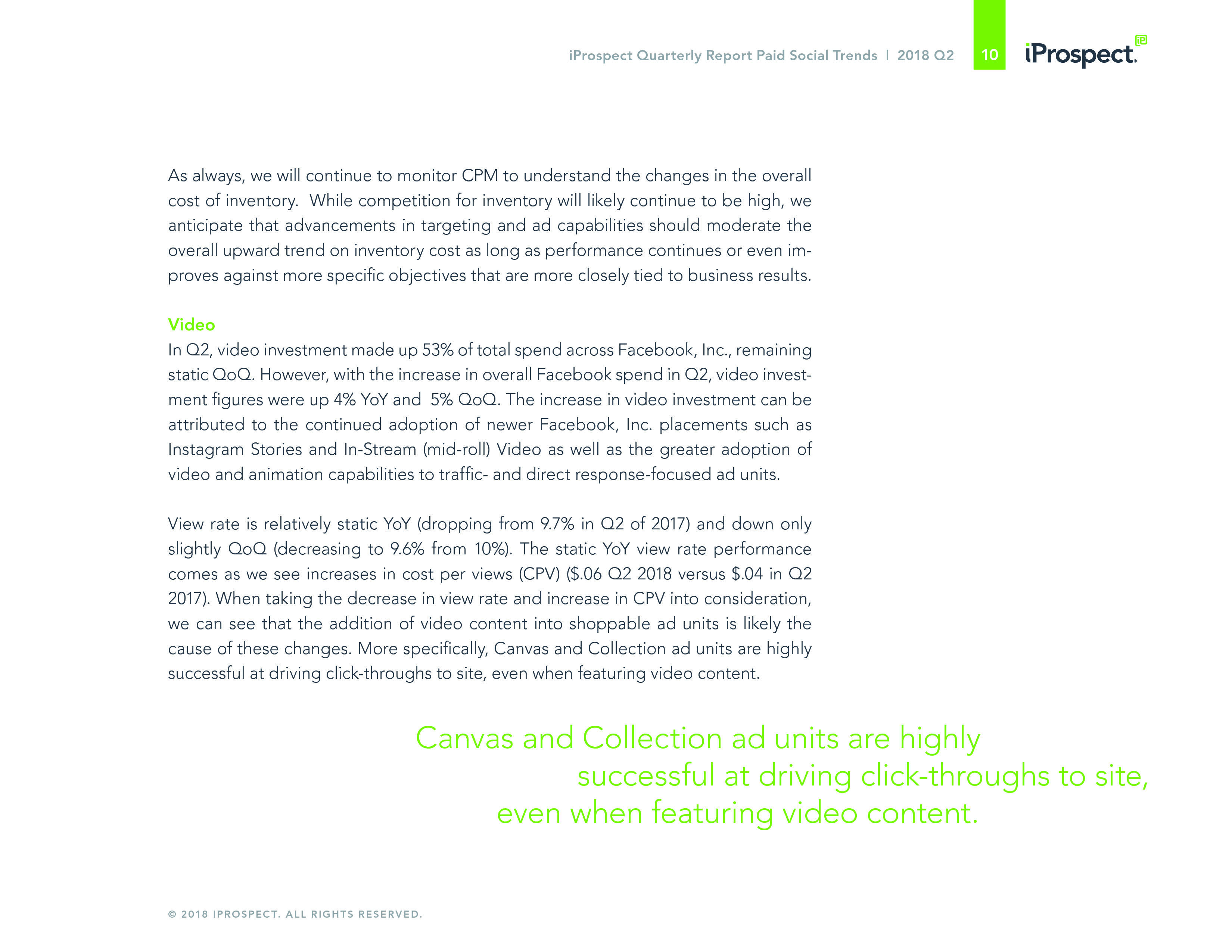 iProspect：2018年Q2社交媒体付费广告趋势报告