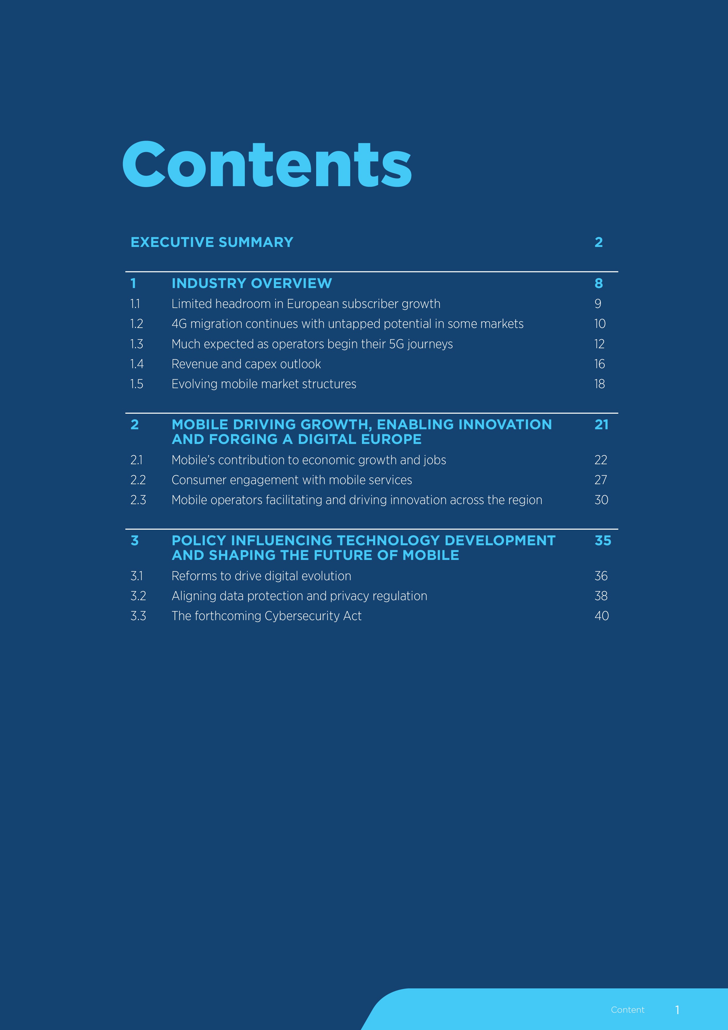 GSMA:2018年欧洲移动经济报告