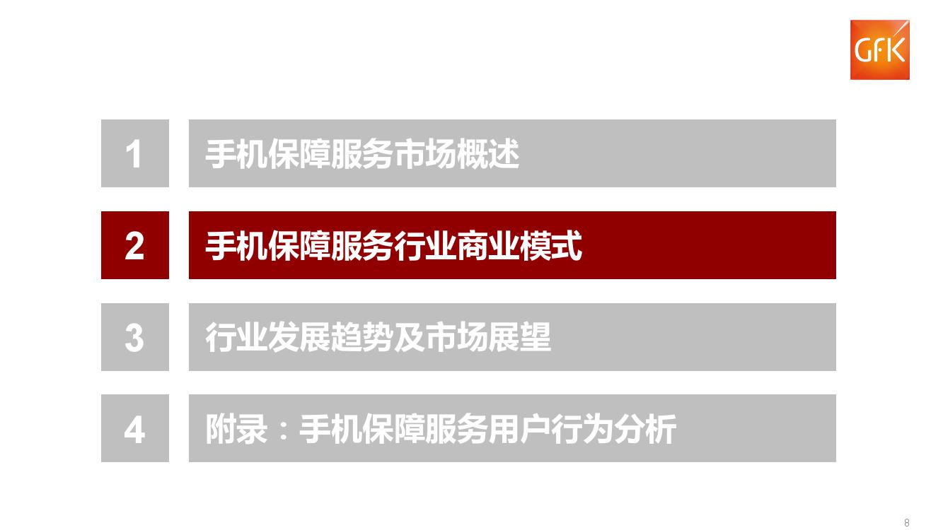 GFK:2018上半年中国手机保障服务行业市场报告(199it)