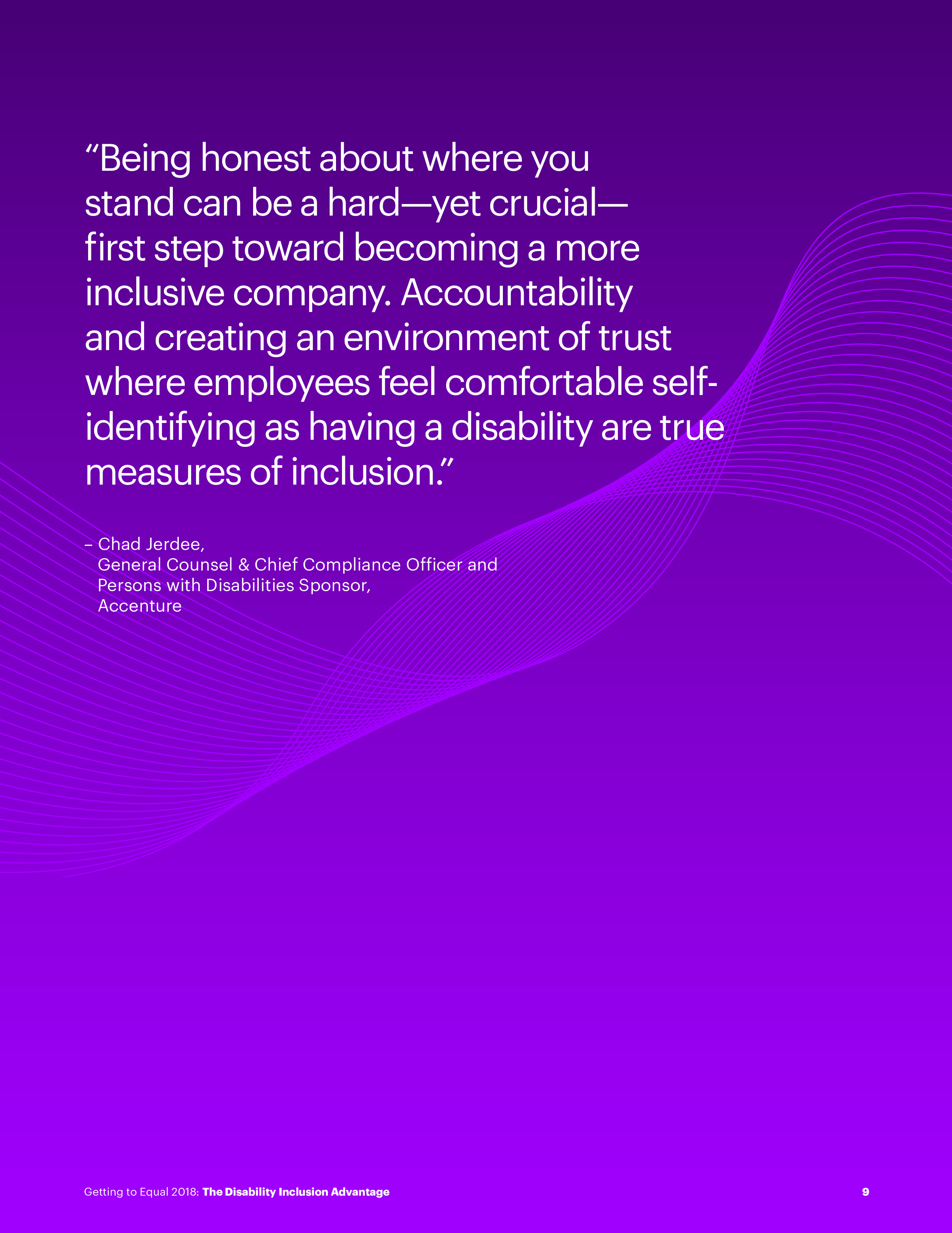 争取平等：残疾人融合优势报告