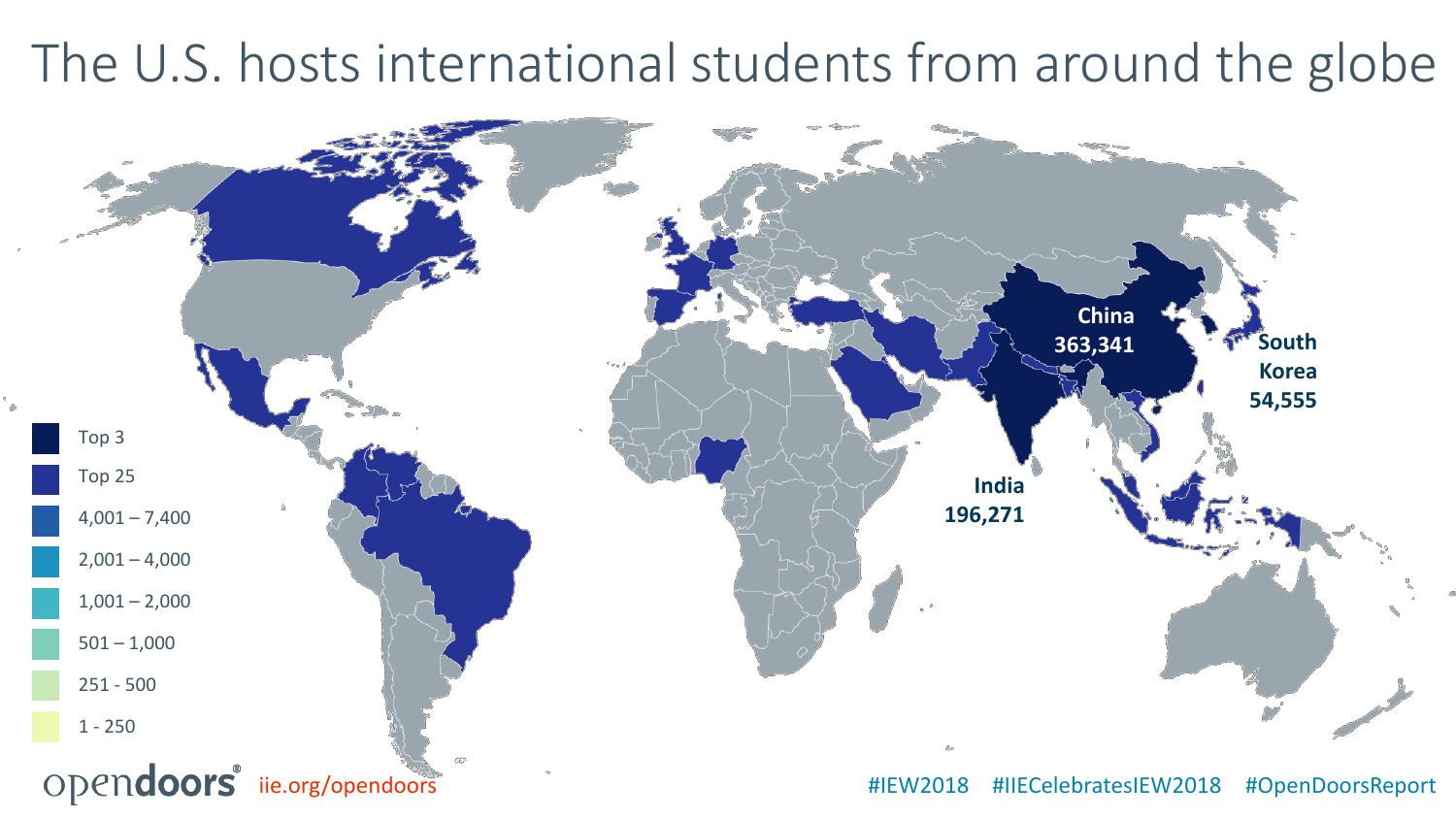 美国国际教育协会:2018门户开放报告