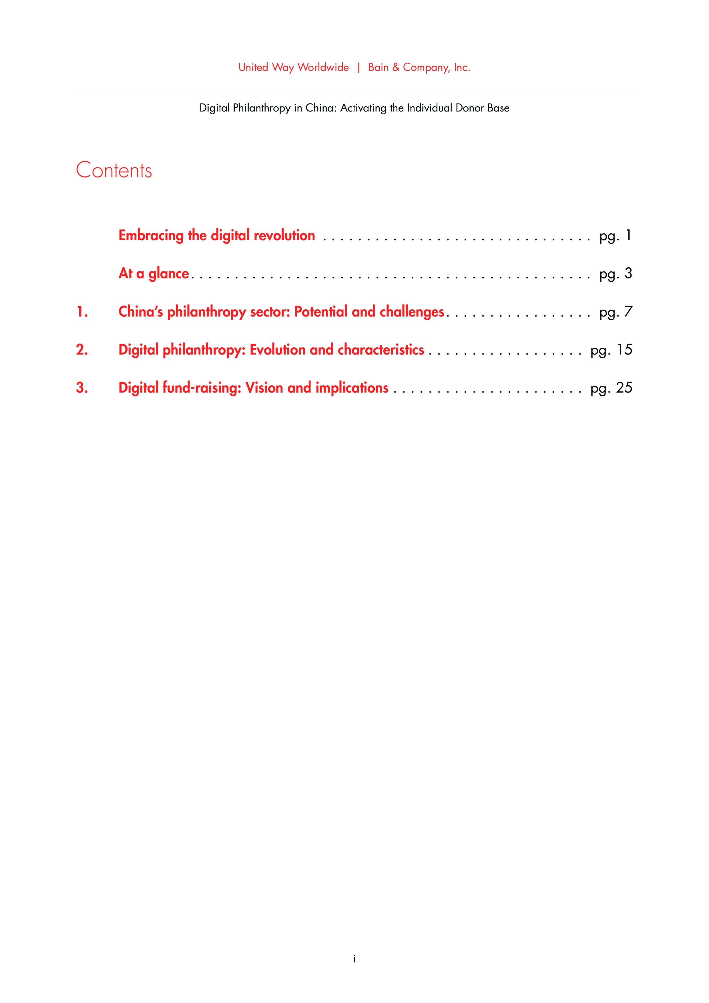 Bain：中国网络慈善事业报告