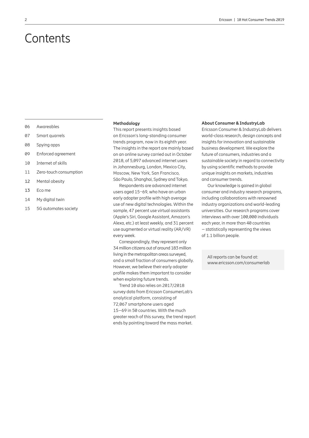 爱立信：2019年十大热门消费者趋势报告