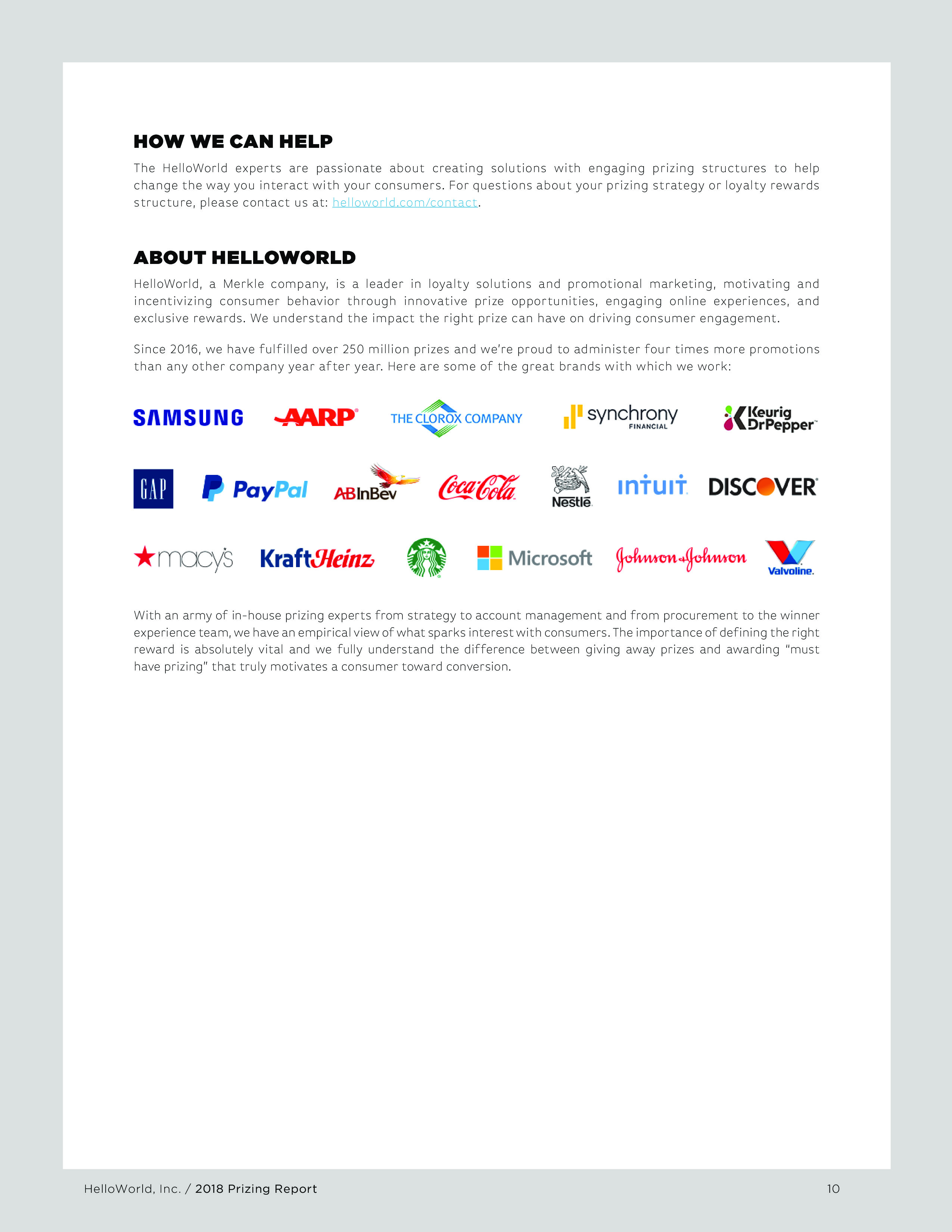 HelloWorld：2018年奖励调查报告