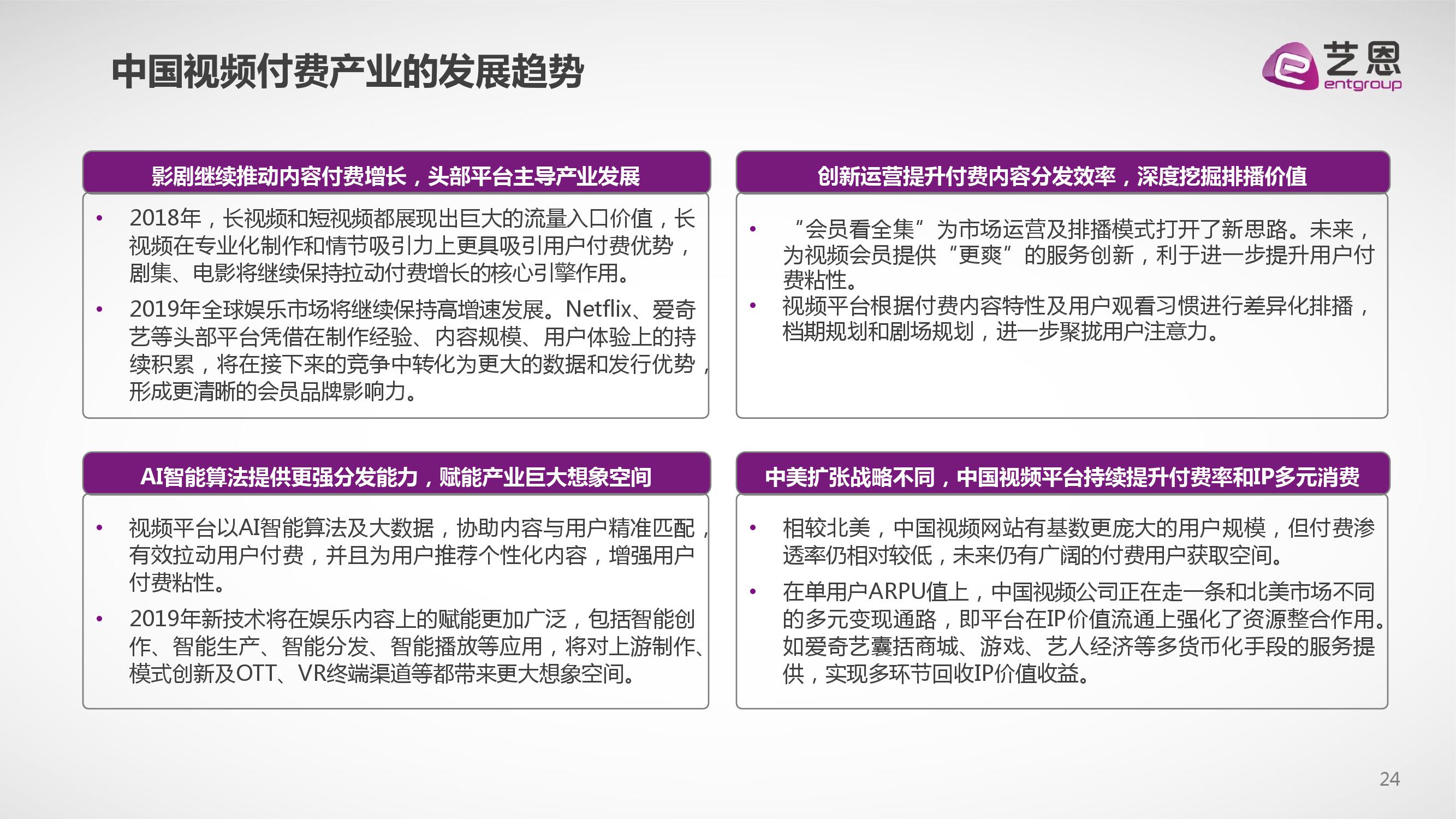 艺恩咨询：2018中国视频内容付费产业观察