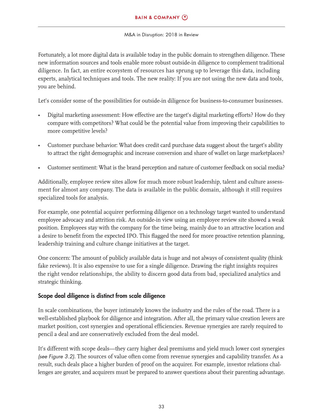 贝恩咨询:2018全球并购市场年度报告