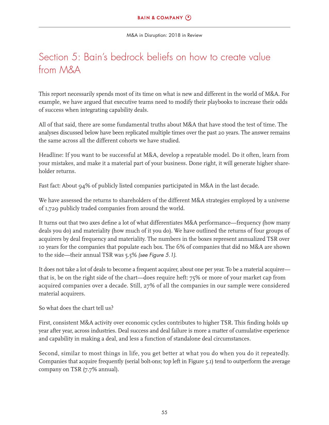 贝恩咨询:2018全球并购市场年度报告