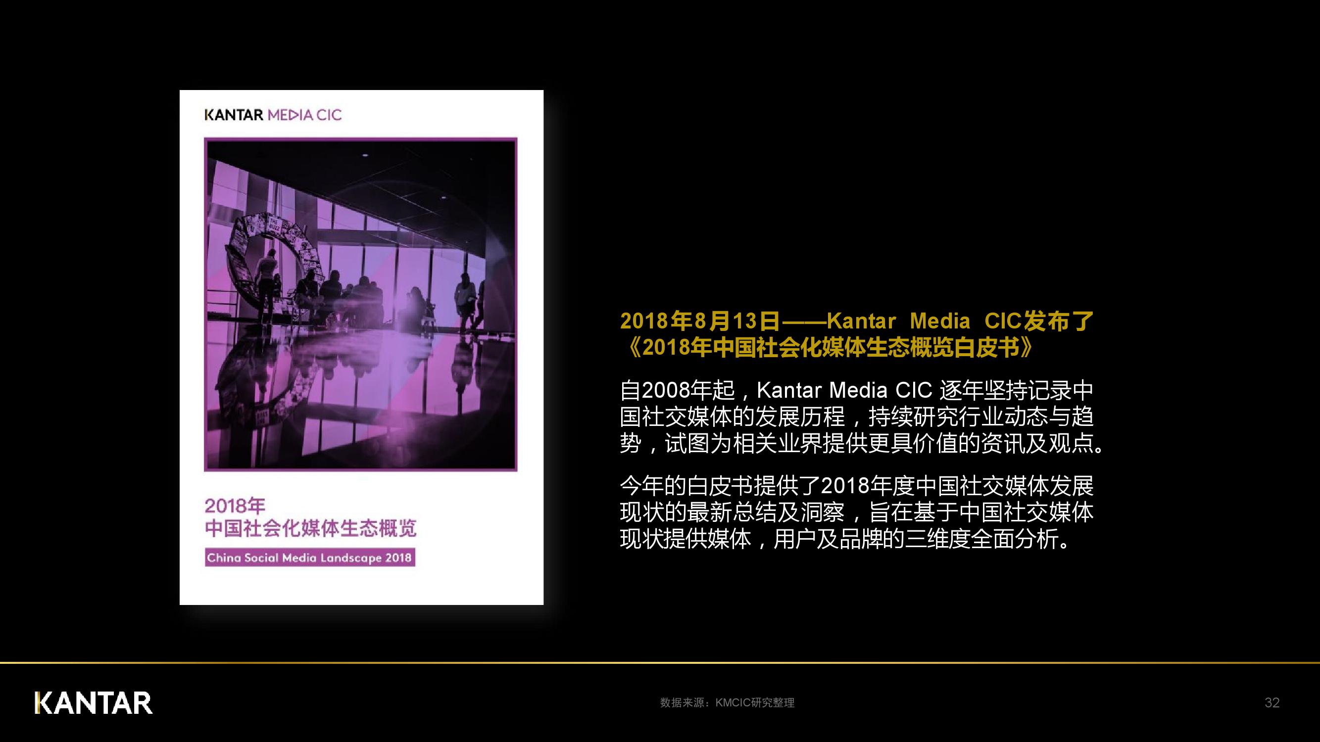 凯度：2018年中国社交媒体影响报告（199it）