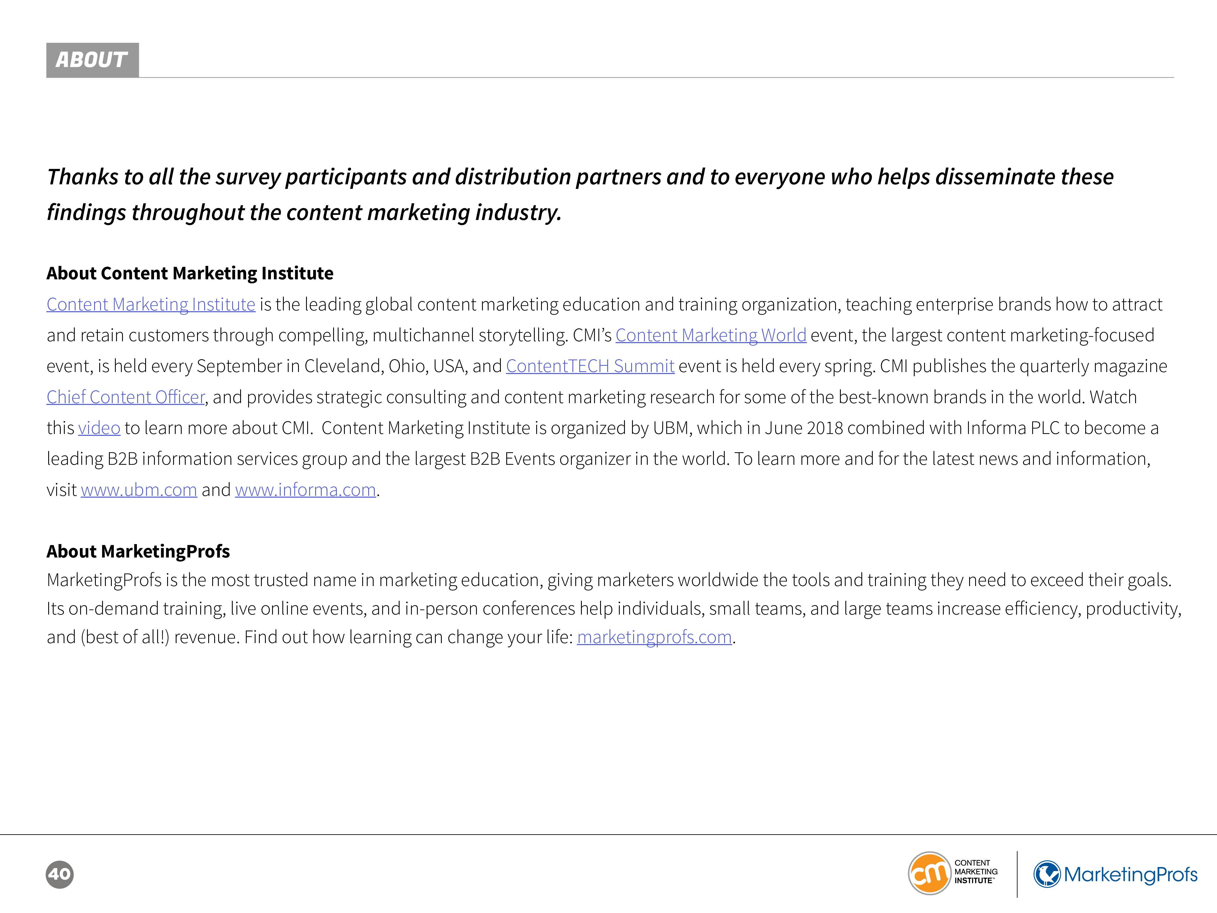 CMI:2019年B2C内容营销报告