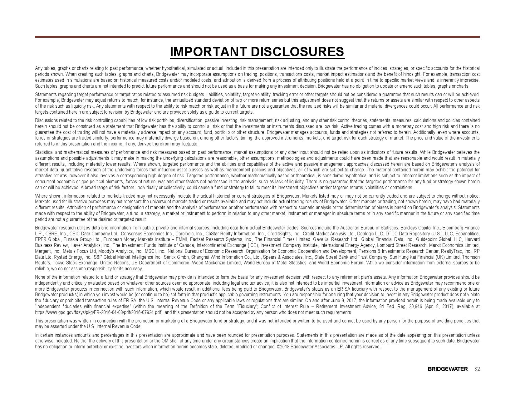 桥水:2019全球展望