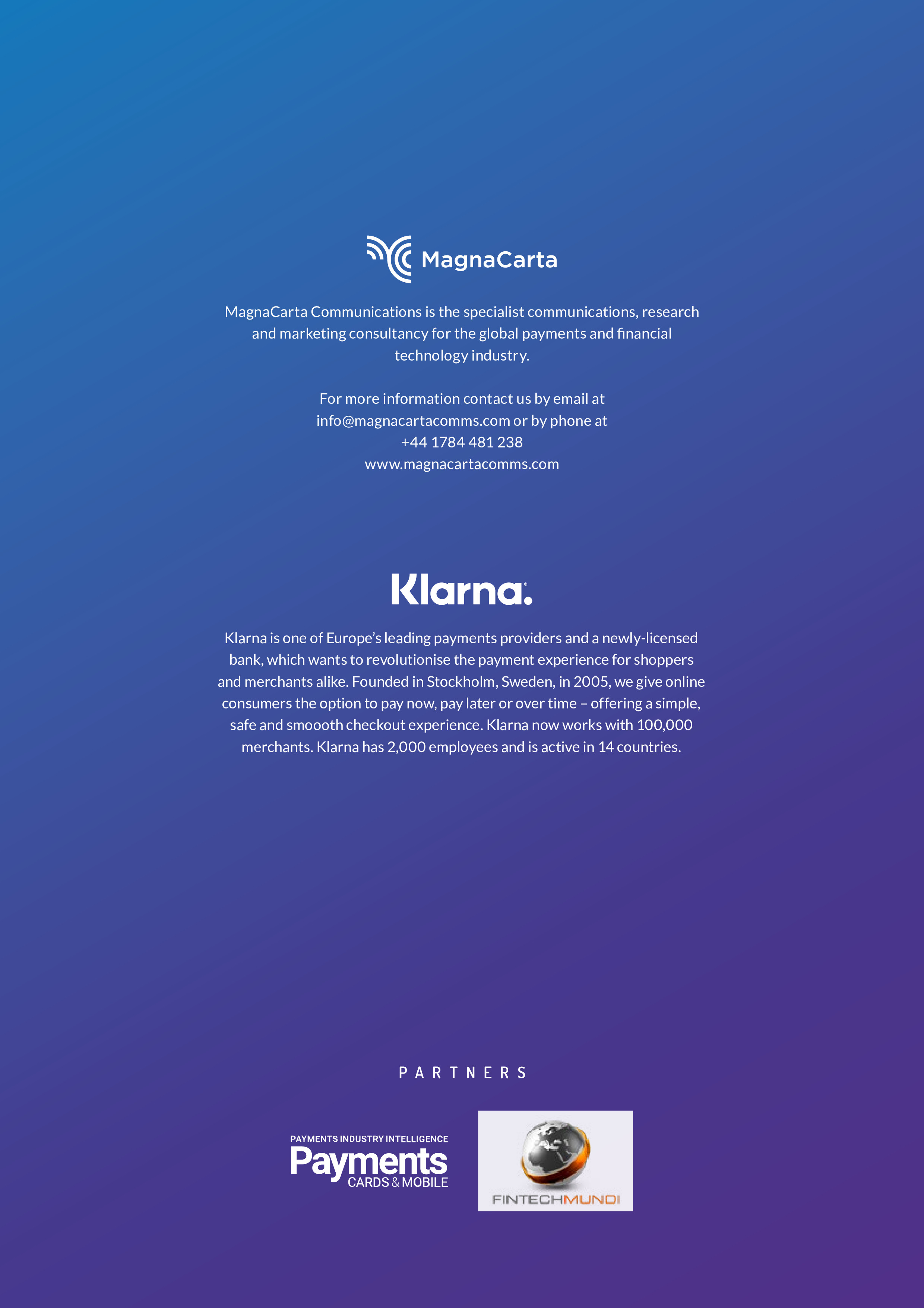 消除障碍:金融科技的新路报告