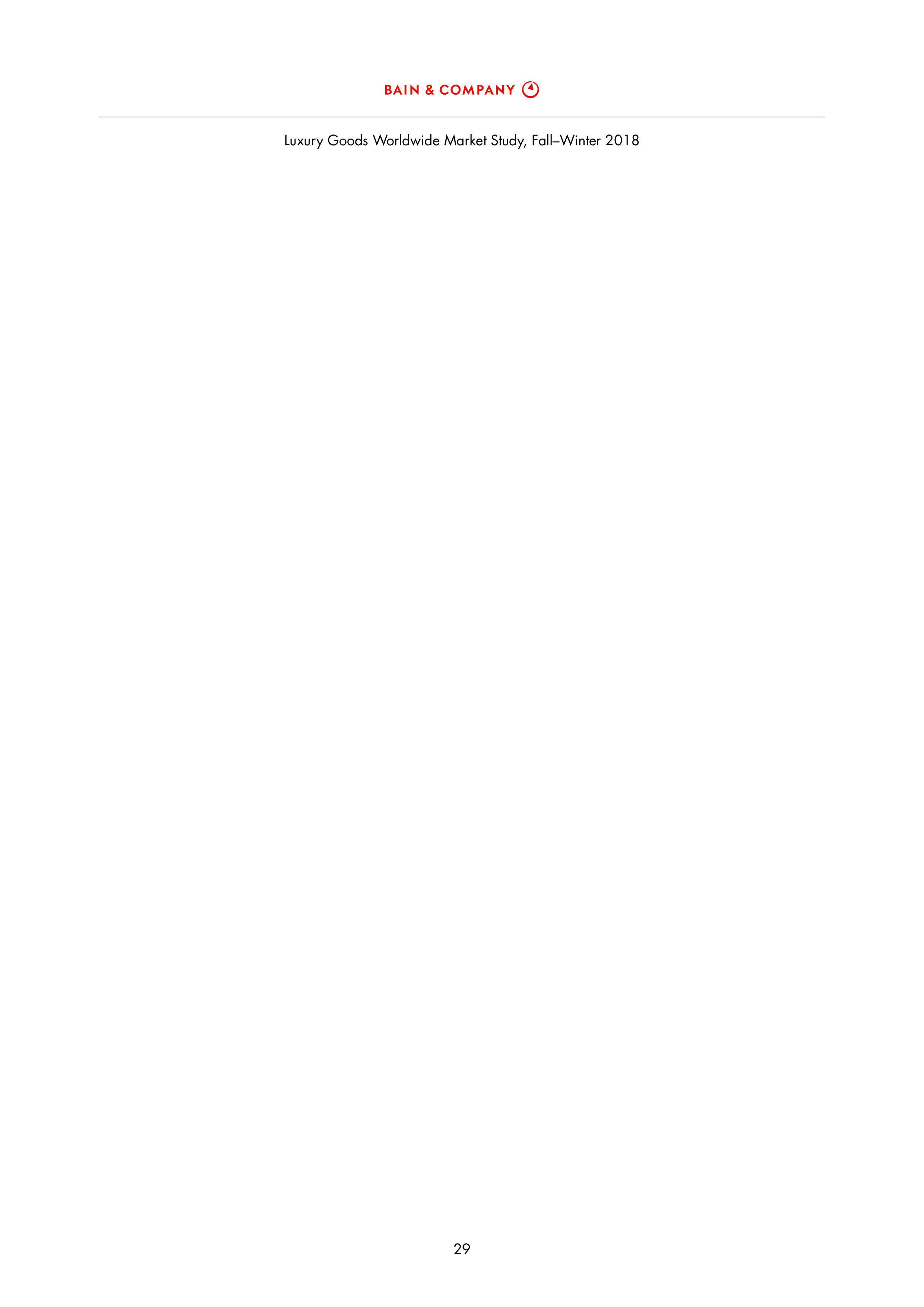 贝恩咨询:2019年全球奢侈品行业发展和展望报告