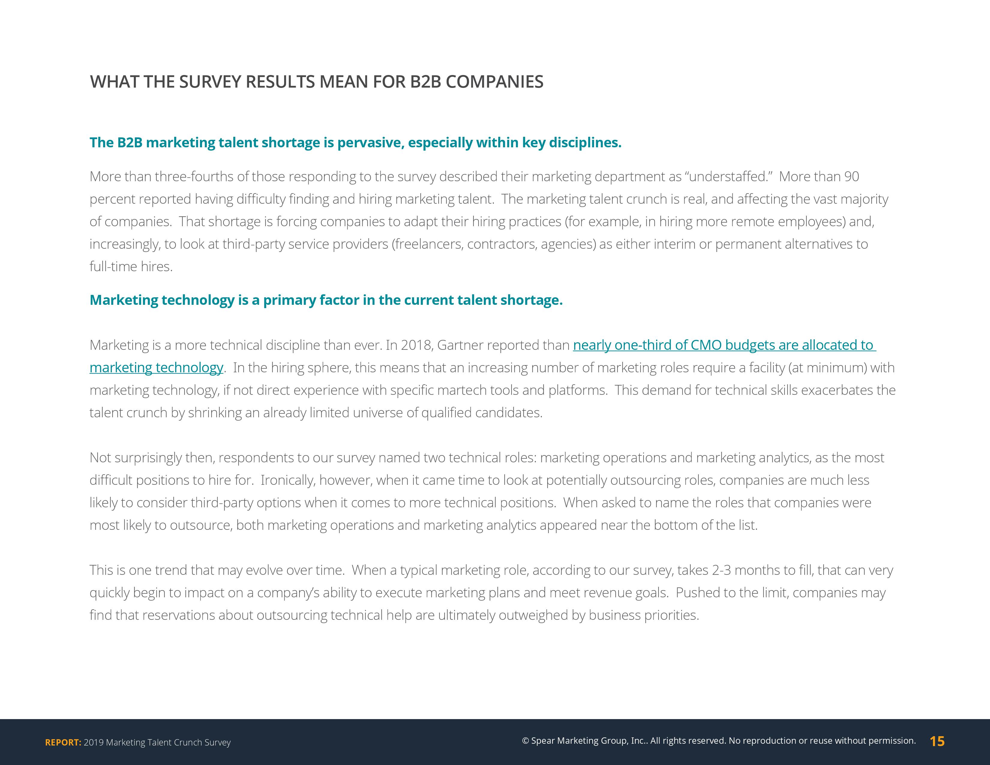 Spear Marketing:2019年营销人才调查报告