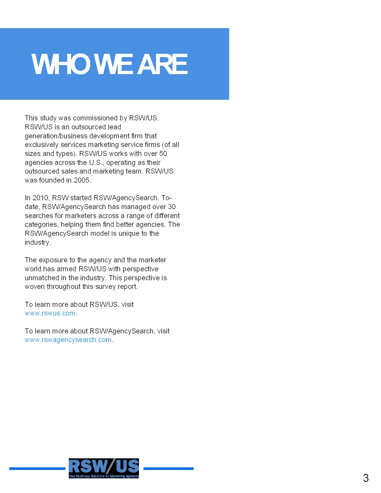 RSW/US:2019年营销概览