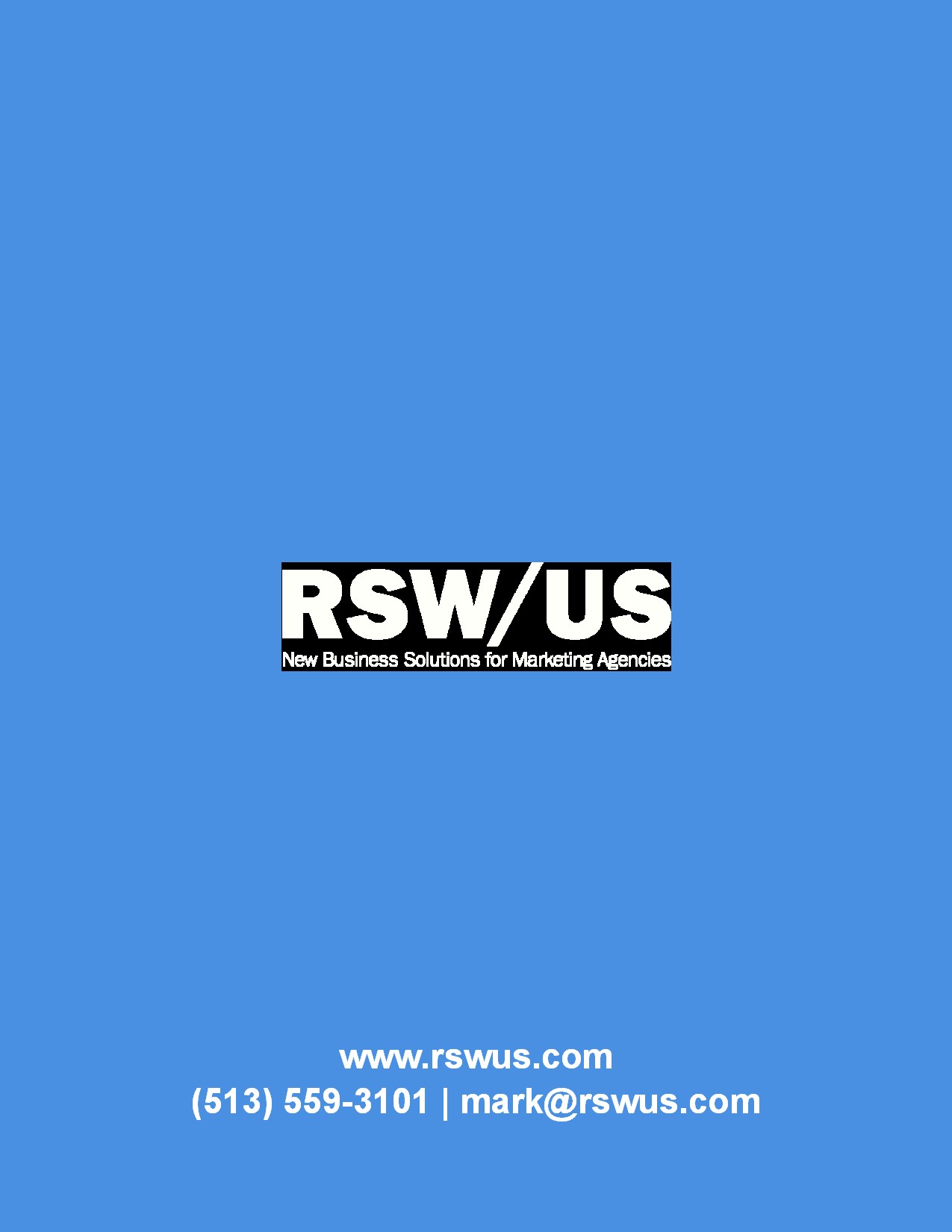 RSW/US:2019年营销概览