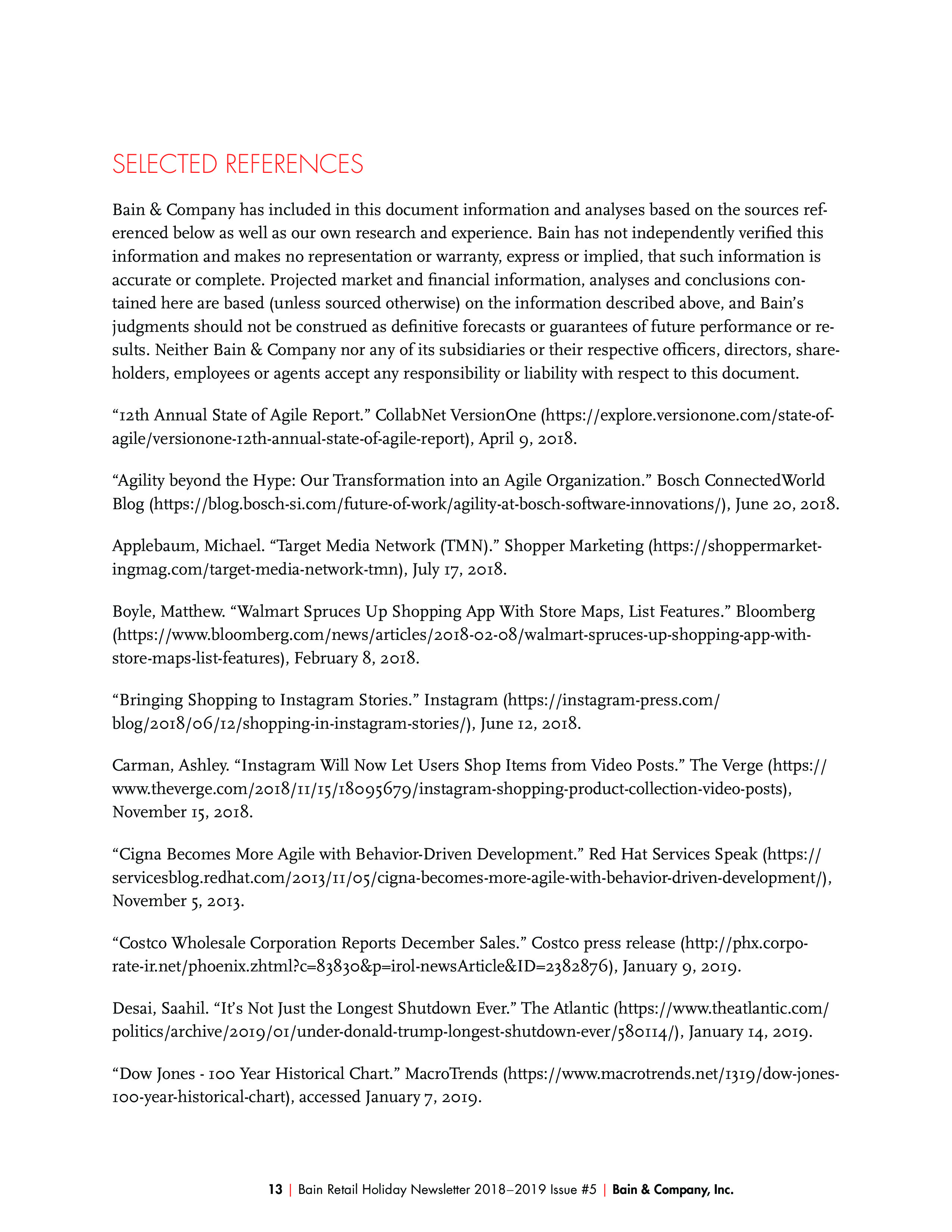 贝恩咨询:2018年假日购物季零售业回顾报告