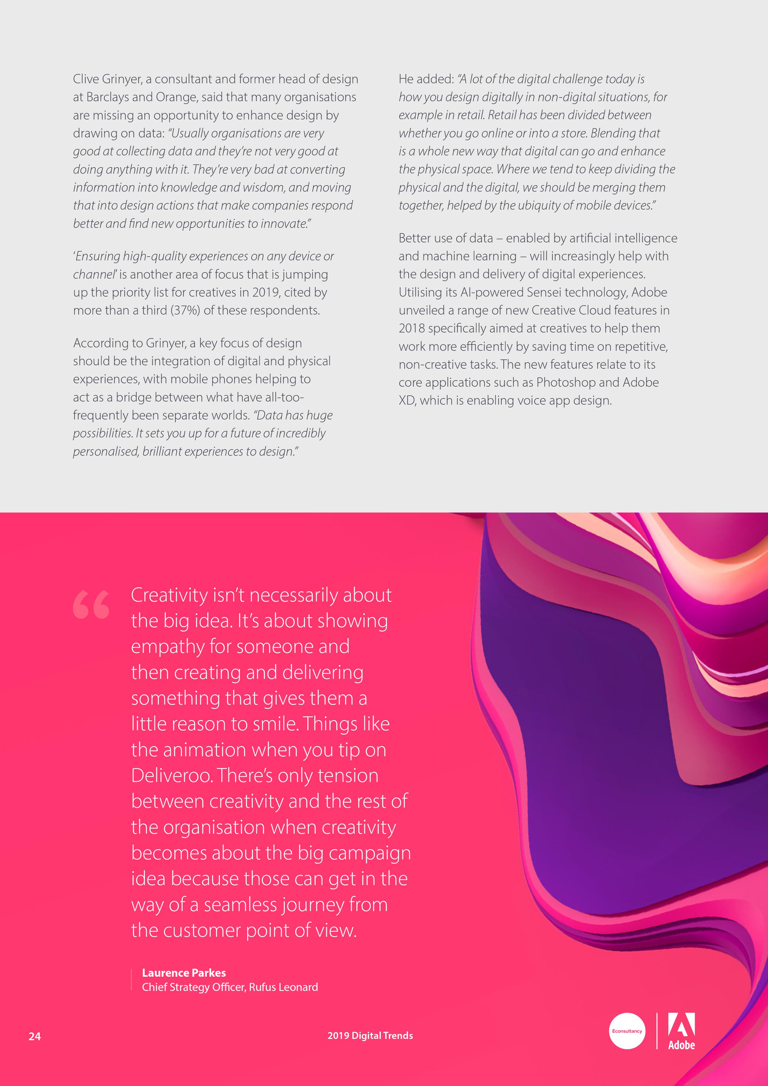 Econsultancy:2019年网络趋势报告