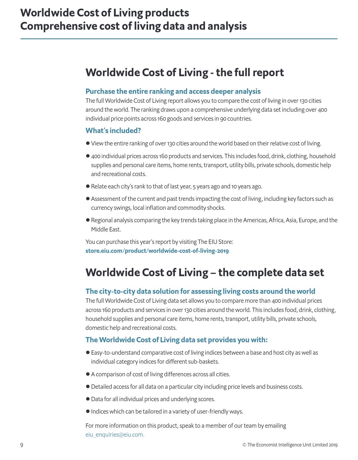 经济学人智库:2019全球生活成本调查报告(199it)