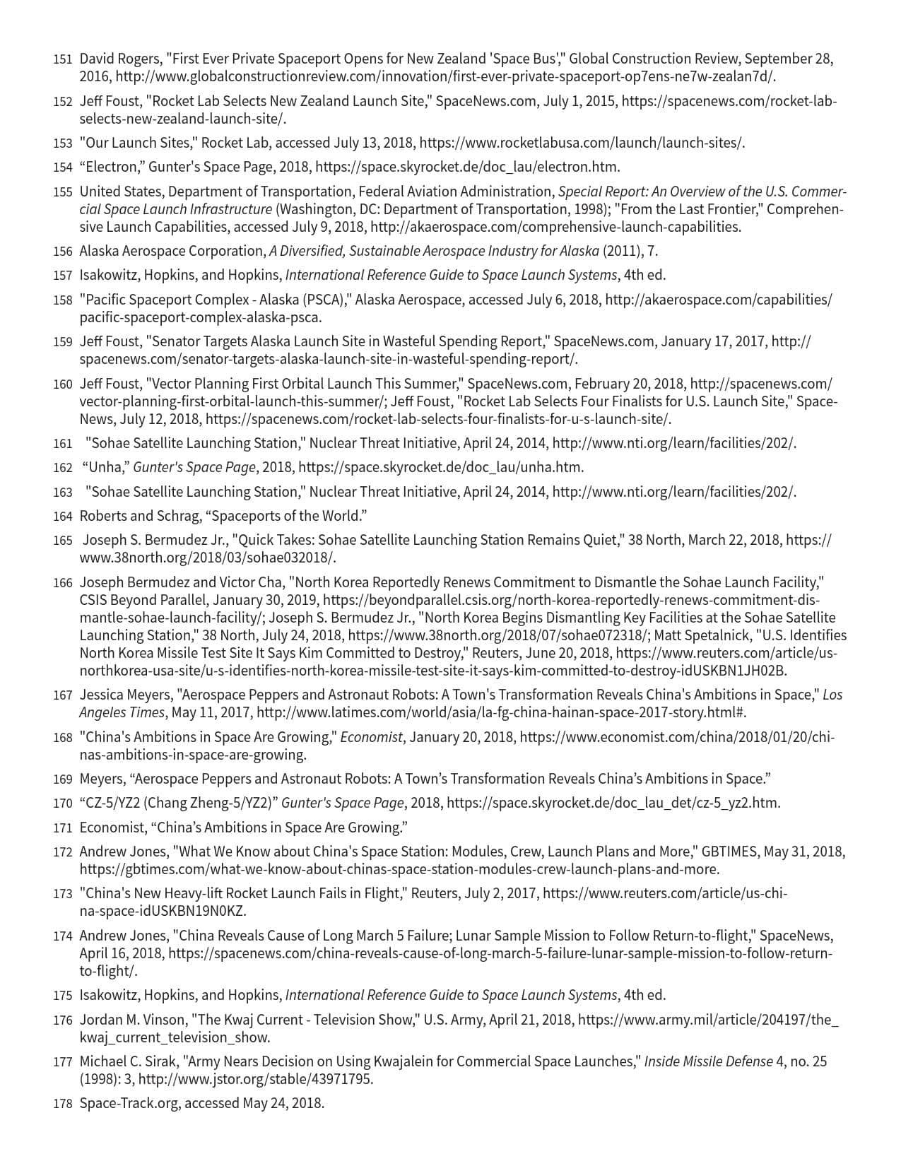 2019全球航天发射场报告