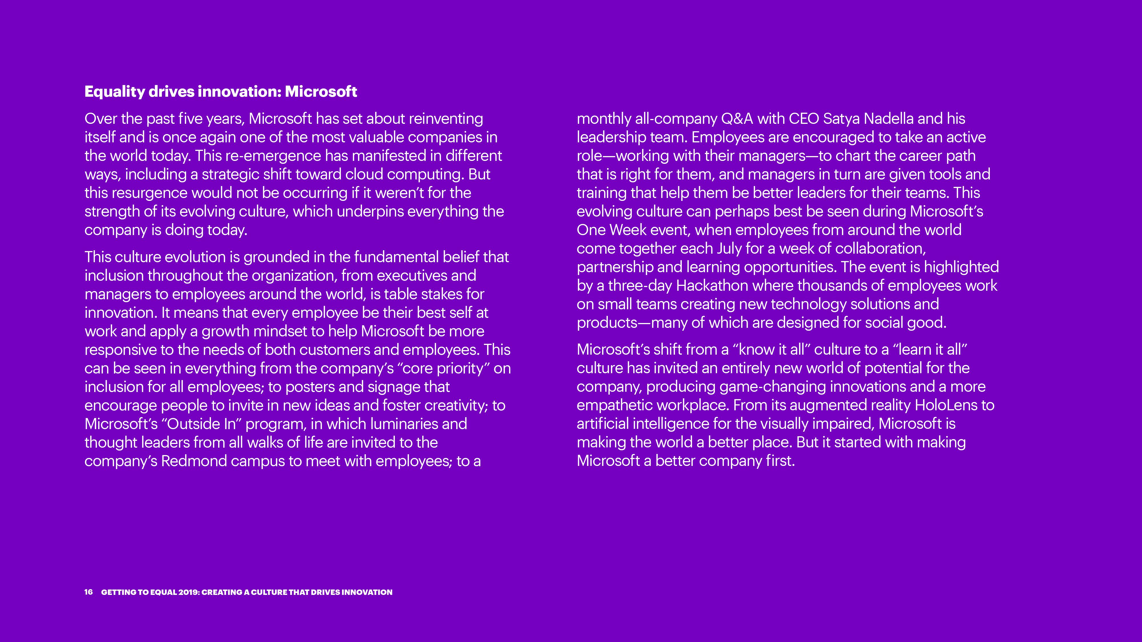 埃森哲：2019-实现平等报告