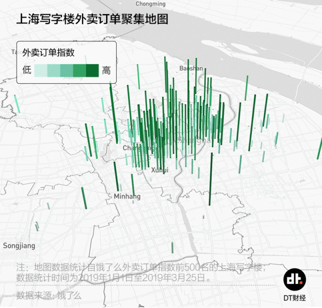 DT财经：2019年魔都职场外卖（加班）大赏