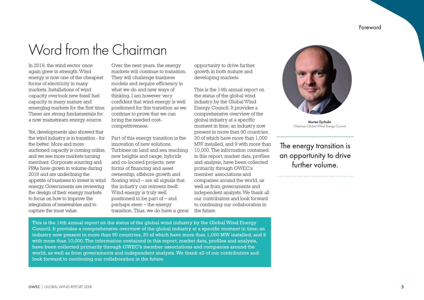 全球风能理事会:2019全球风电行业报告