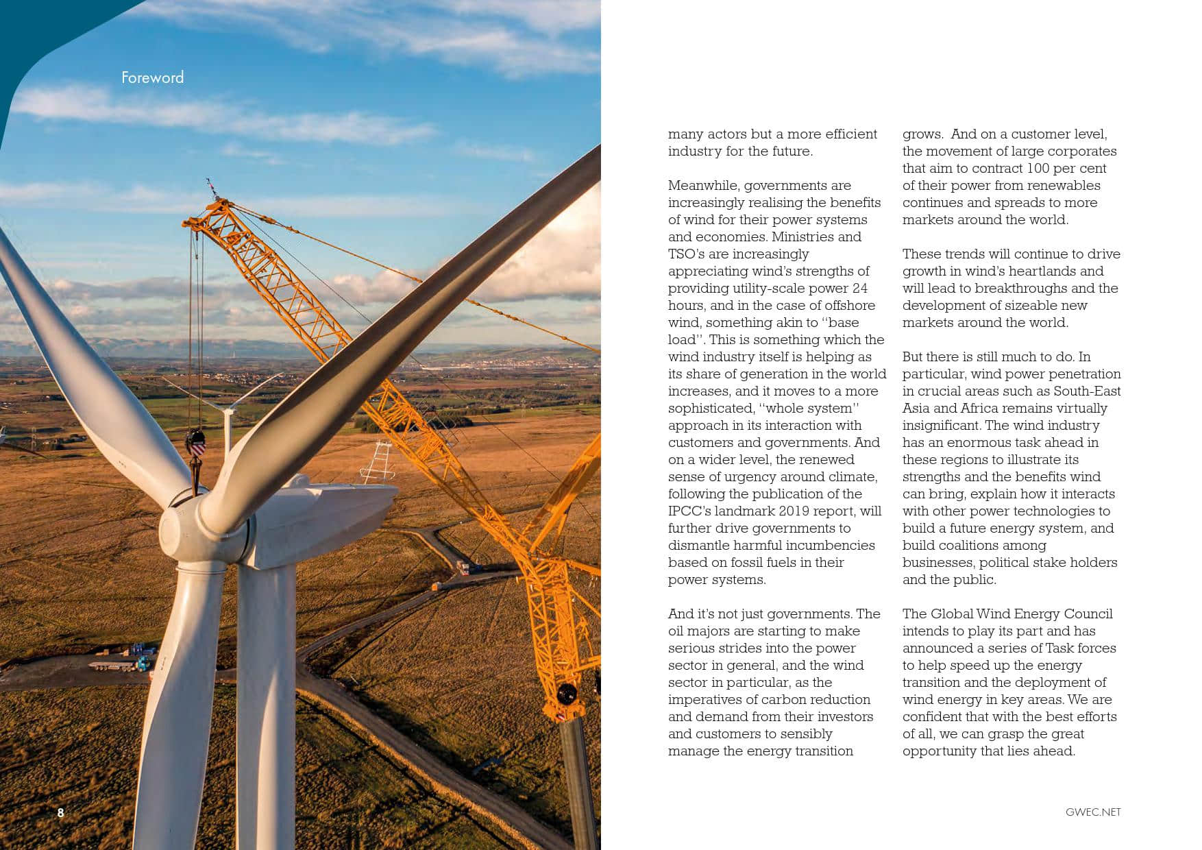 全球风能理事会:2019全球风电行业报告