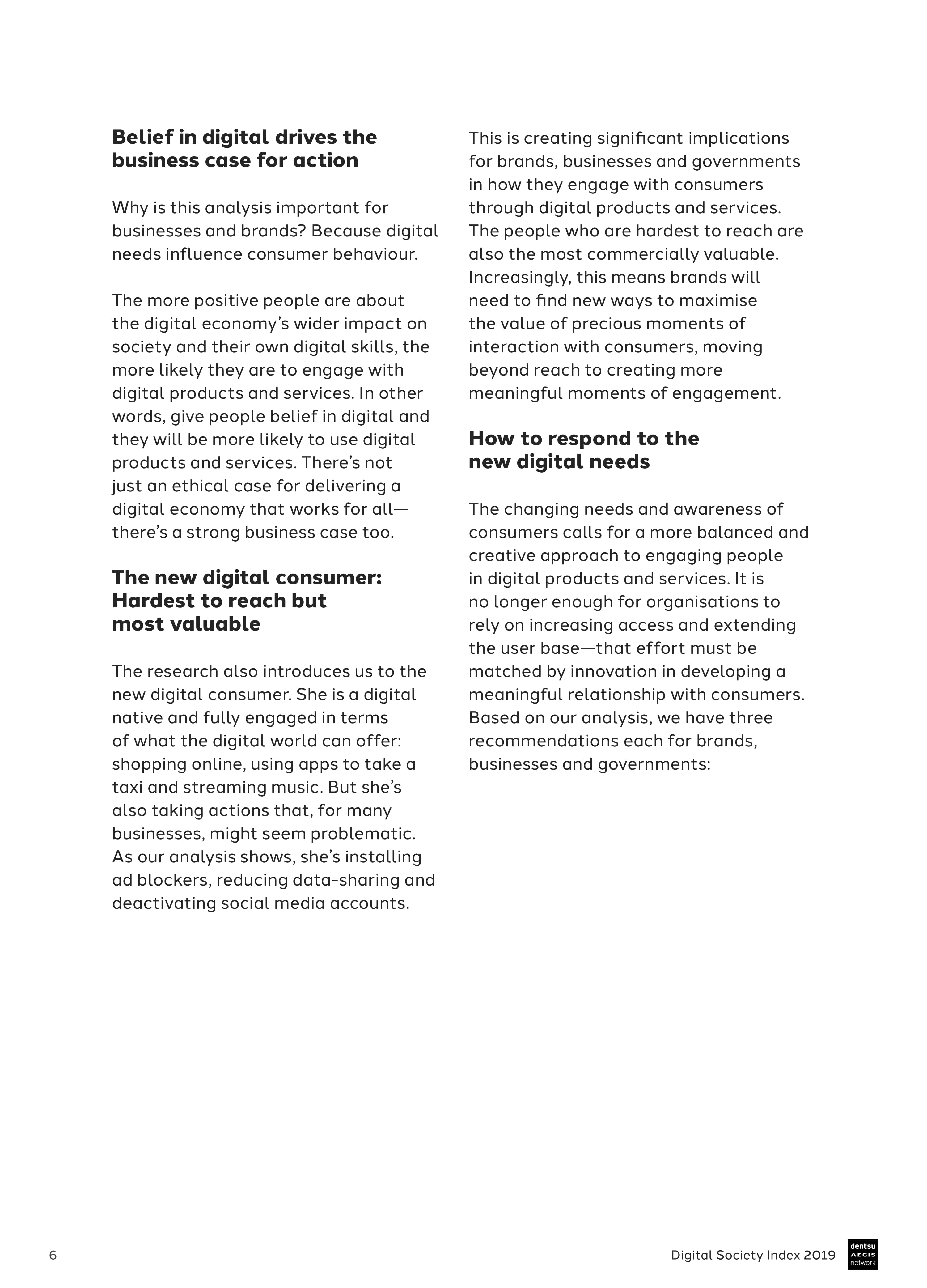 Dentsu Aegis：2019年数字社会指数报告