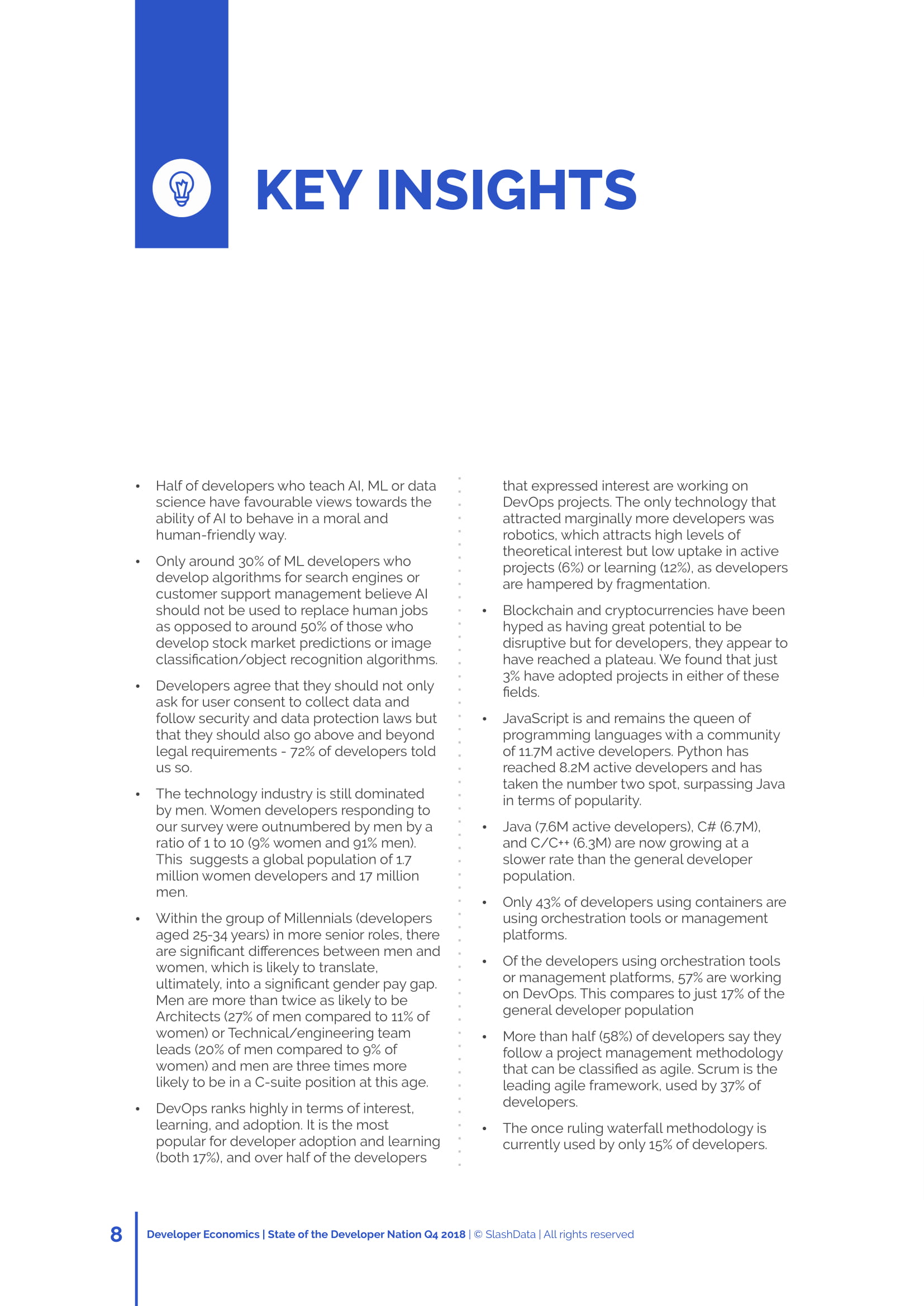 SlashData：第16个年度开发者报告