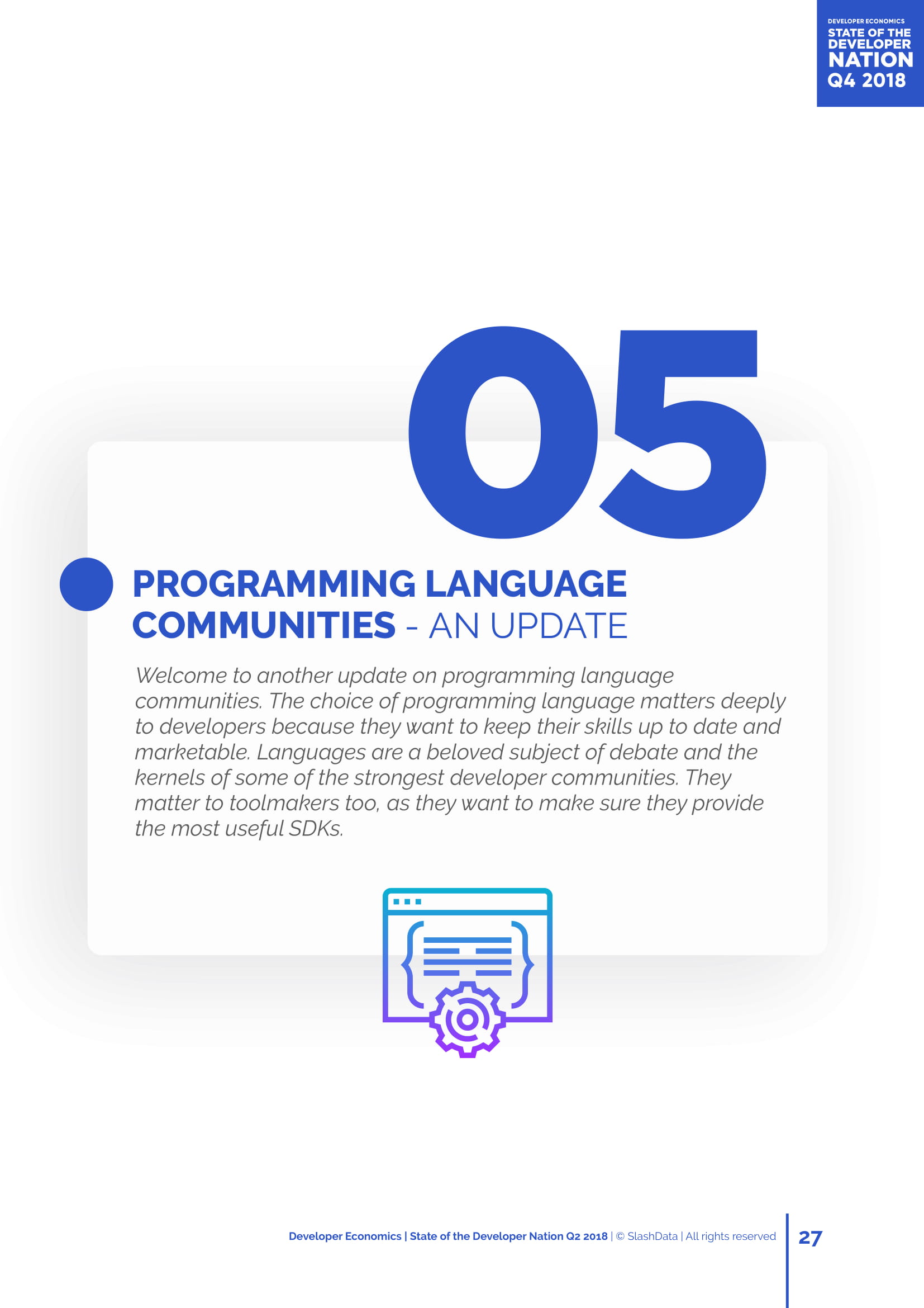 SlashData：第16个年度开发者报告