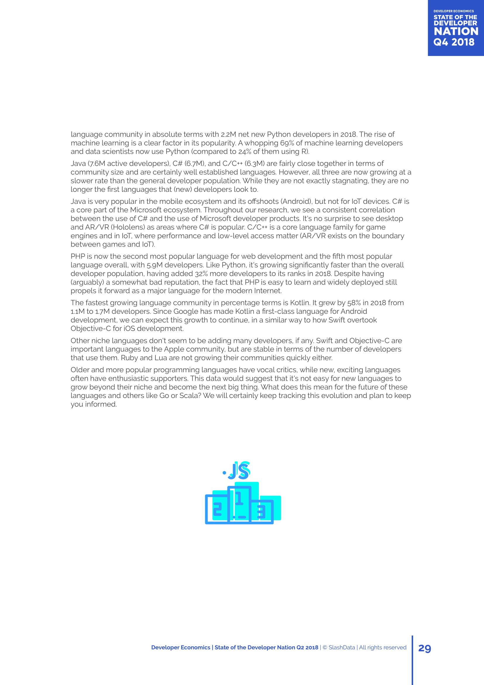 SlashData：第16个年度开发者报告